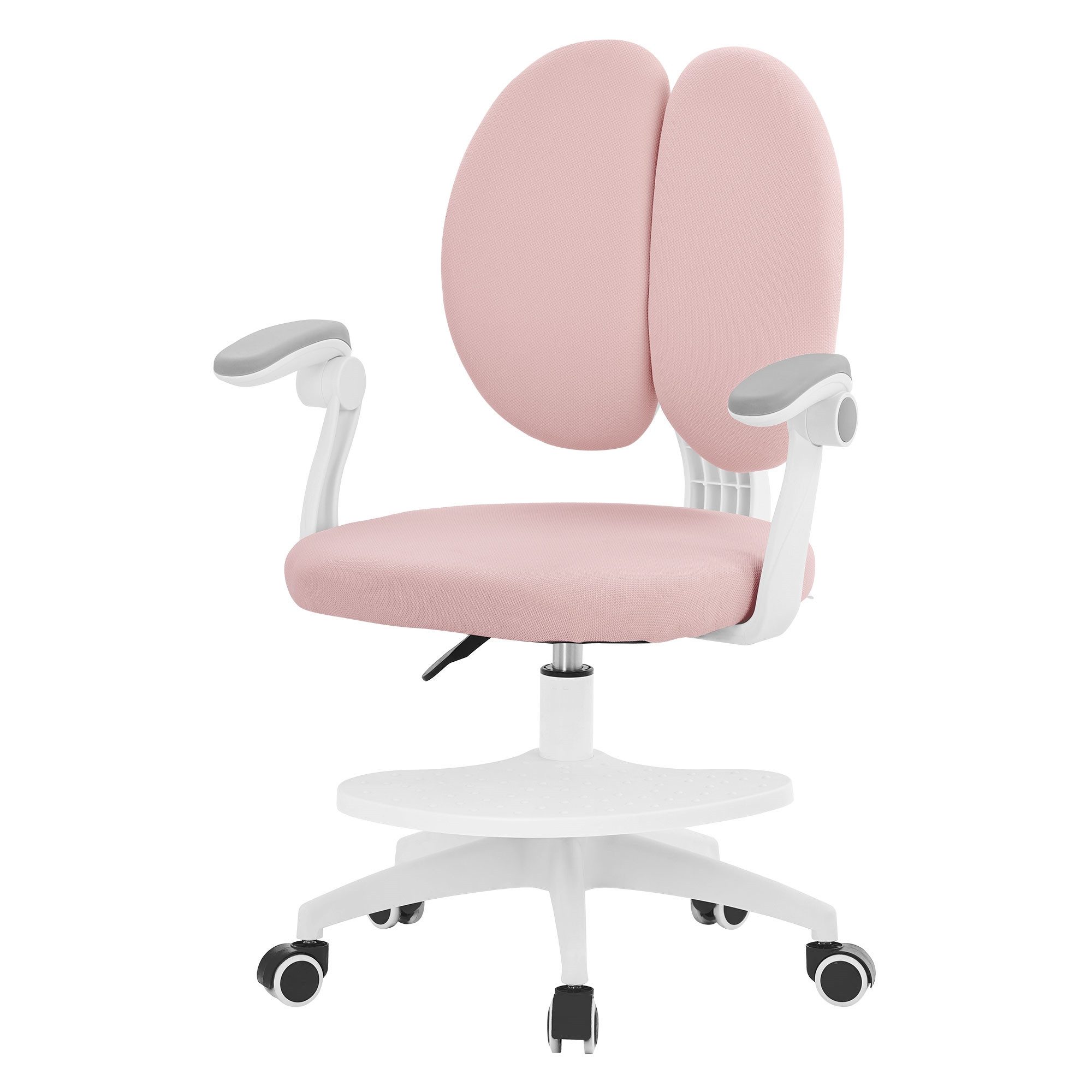 ML-DESIGN Bürostuhl Kinderschreibtischstuhl ergonomisch Drehbarer Schreibtischstuhl Kinder, 95-107 cm Höhenverstellbarer Jungendstuhl mit Rückenlehne & Armlehnen von ML-DESIGN