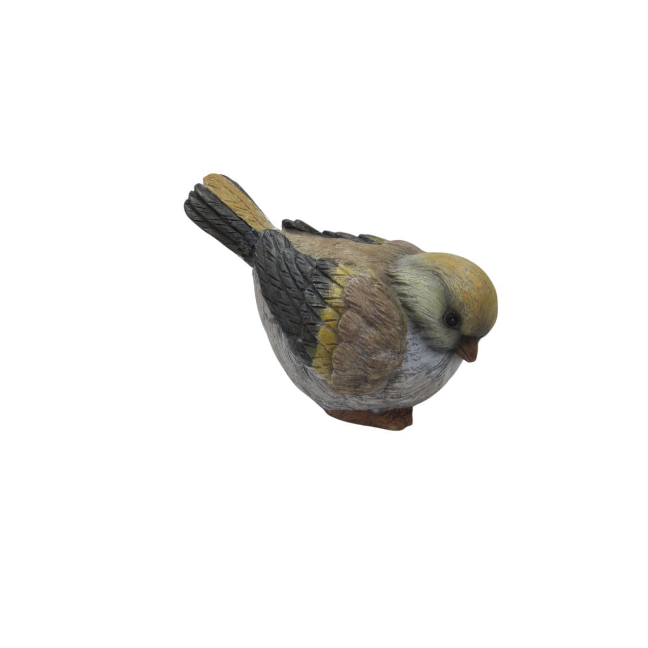 Figurendiscounter Gartenfigur Dekofigur Vogel 10 x 14 cm grau/braun