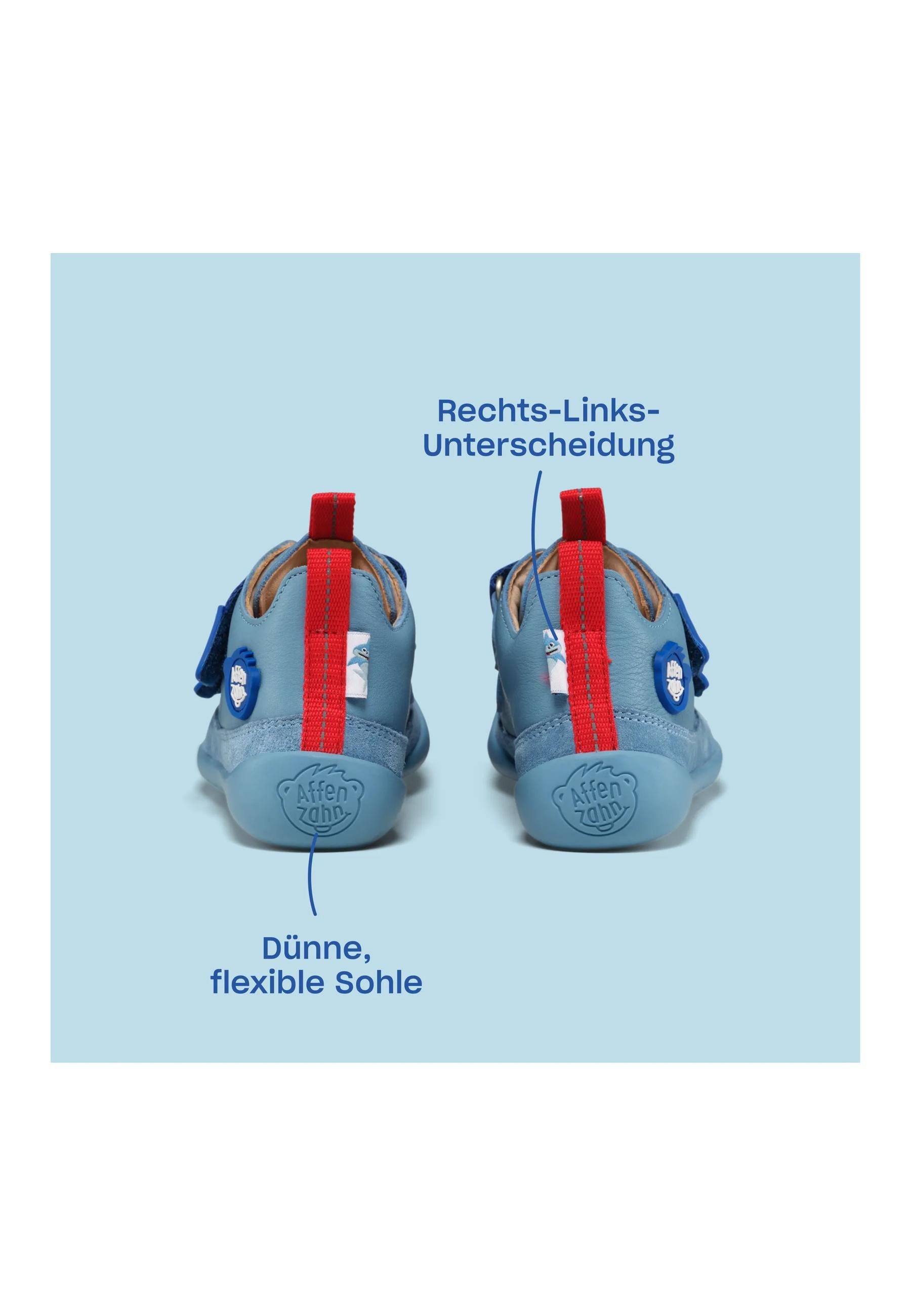 Affenzahn Leder Buddy . Sneaker aus echtem Leder