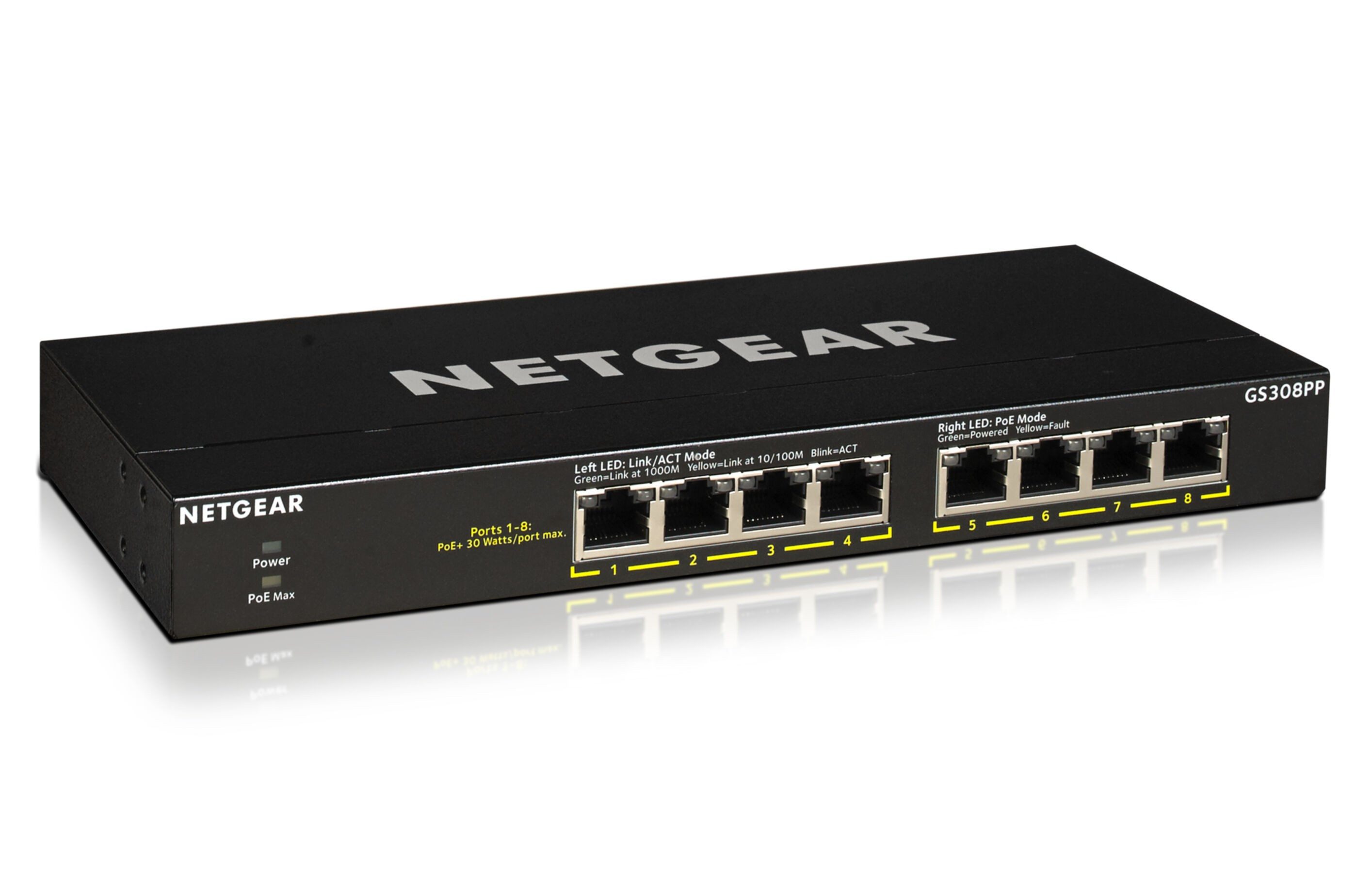 NETGEAR GS308PP Netzwerk-Switch