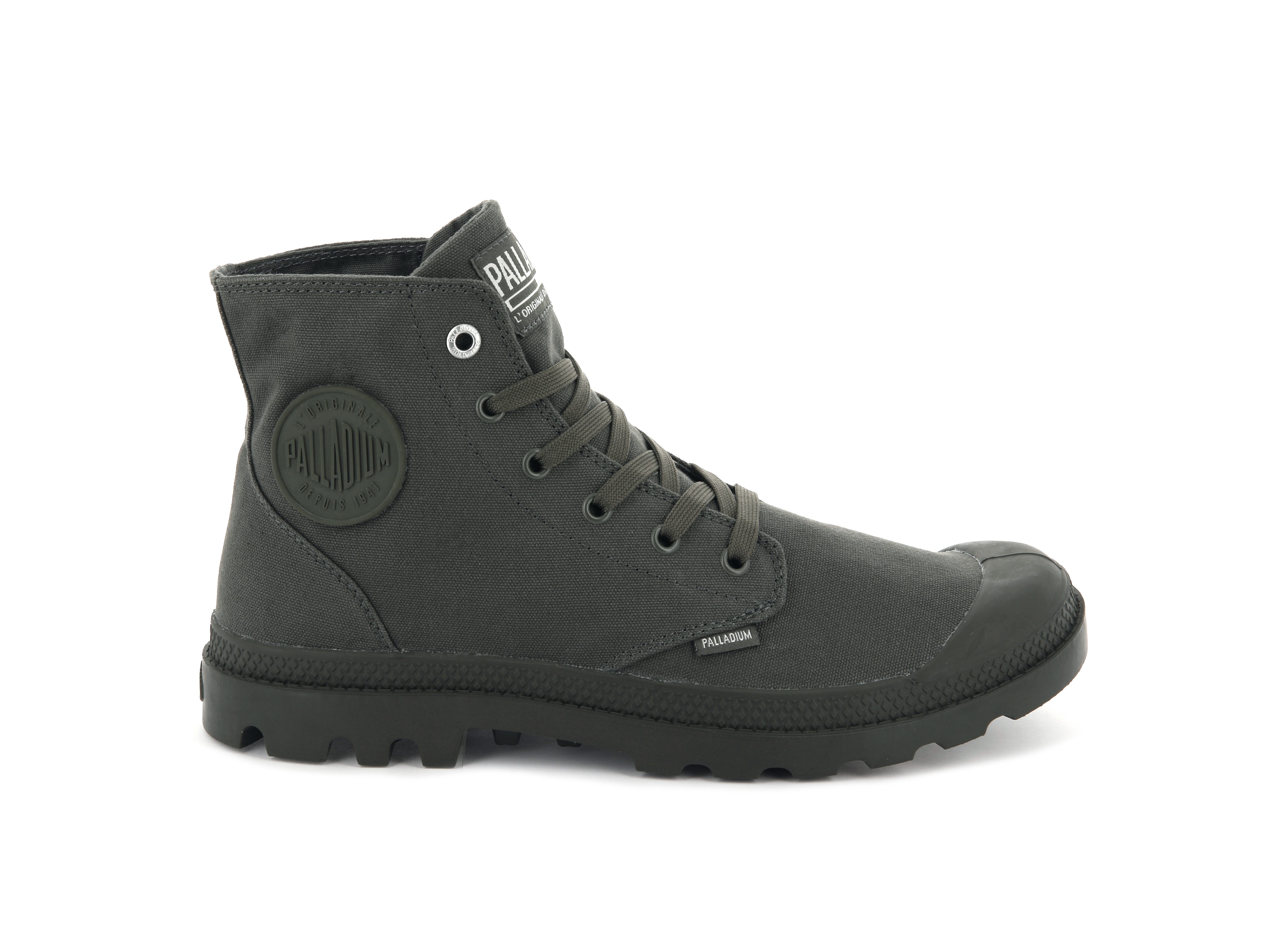 Palladium MONO CHROME Schnürboots Schnürstiefel, Schnürstiefelette aus Canvas