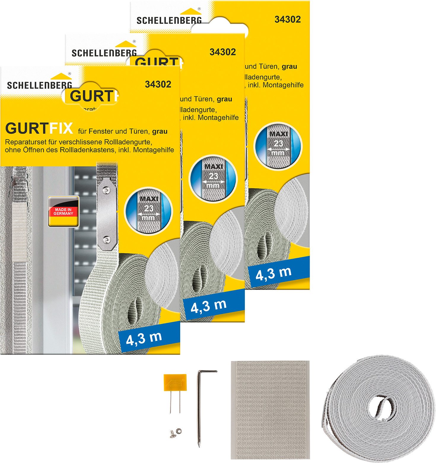 SCHELLENBERG Reparatur-Set Rollladen Gurtfix für das Rollladensystem Maxi, günstig online kaufen