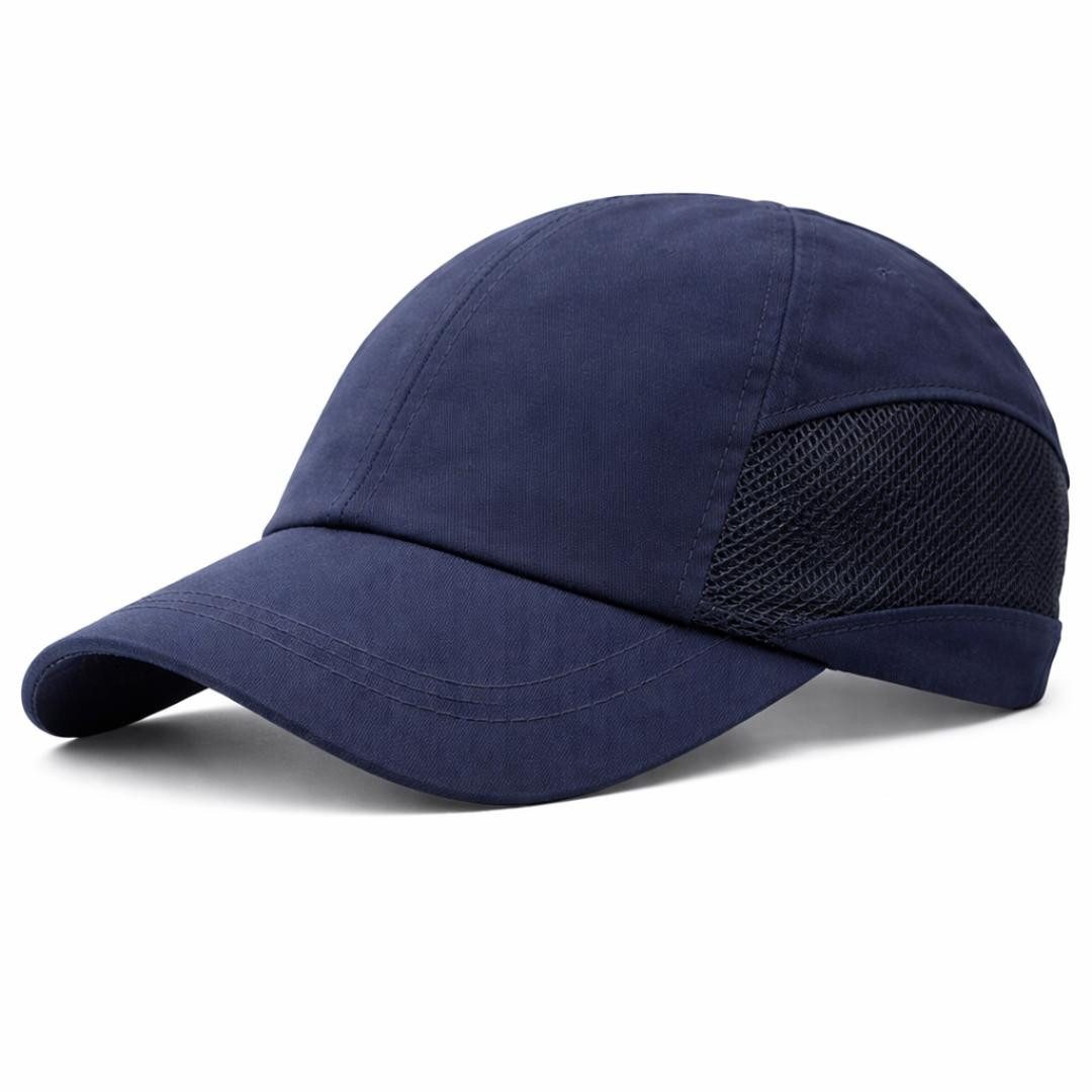 ZUKUNFTSENKEL Baseball Cap Outdoor Kappe Unisex Leicht & Atmungsaktiv mit Netz-Einsätzen (Sommer Basecap Herren & Damen) Laufkappe Sportkappe Schirmmütze