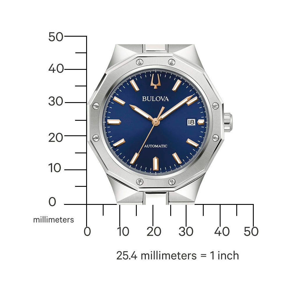 Bulova Automatikuhr 96B463, Armbanduhr, Herrenuhr, Mechanische günstig online kaufen