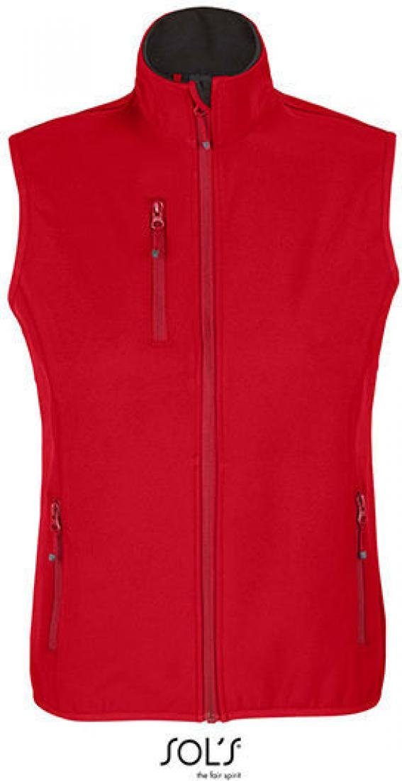 Funktionsweste Women´s Falcon Zipped Damen Softshell Bodywarmer