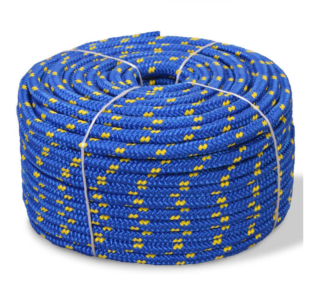 Thumbnail - vidaXL Seil, Bootsseil Polypropylen 12 mm 250 m Blau