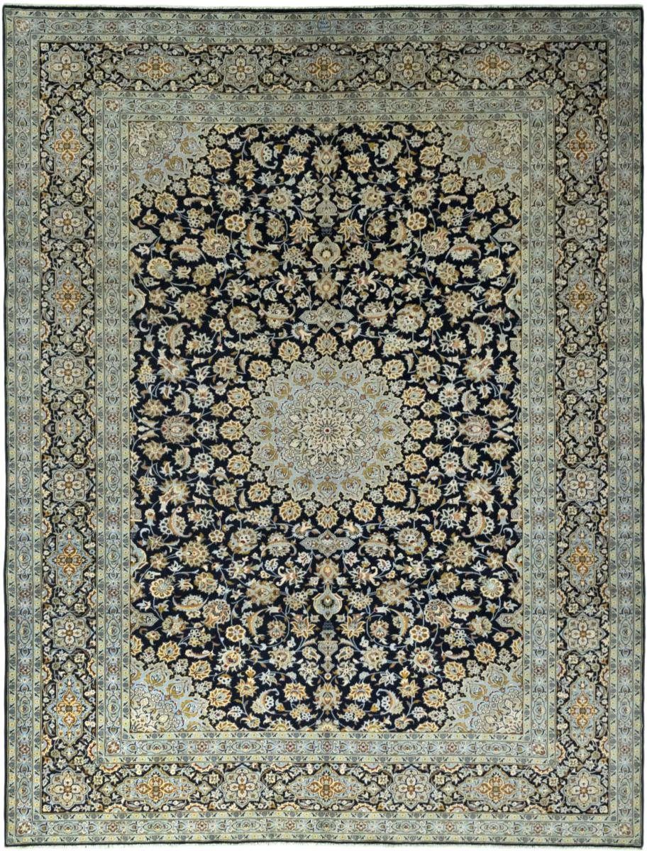 Orientteppich Keshan 295x394 Handgeknüpfter Orientteppich / Perserteppich, Nain Trading, rechteckig, Höhe: 12 mm