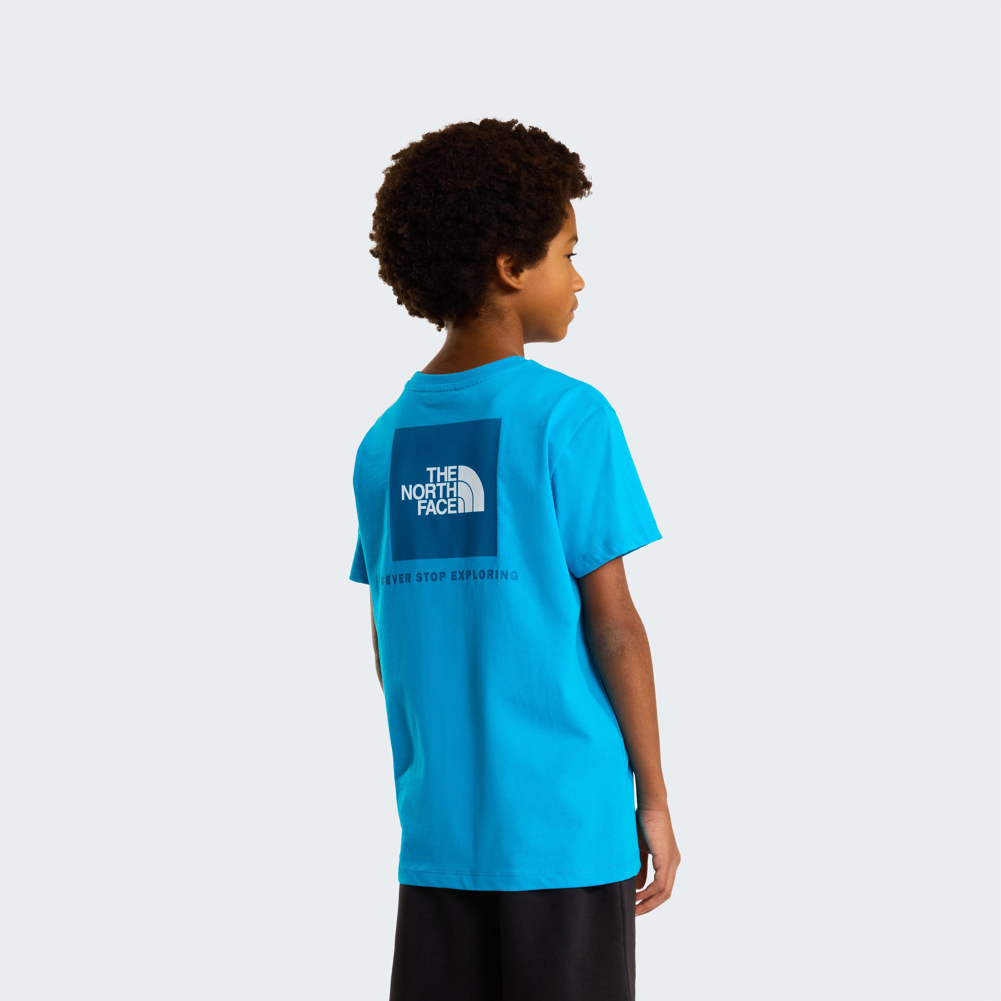 The North Face T-Shirt TEEN BOX NSE REGULAR SS TEE für Jugendliche, sportlicher Stil, Kurzarm, Rundhalsausschnitt