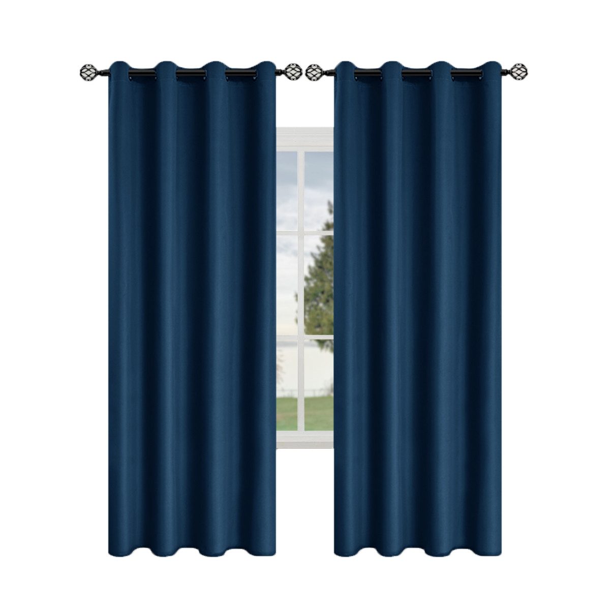 Kaket Verdunkelungsvorhang 100 % Verdunkelungsvorhänge für das Schlafzimmer günstig online kaufen