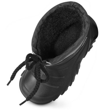 Ladeheid Kinder federleichte EVA Winter Thermo Gummistiefel gefüttert LA-835 Gummistiefel