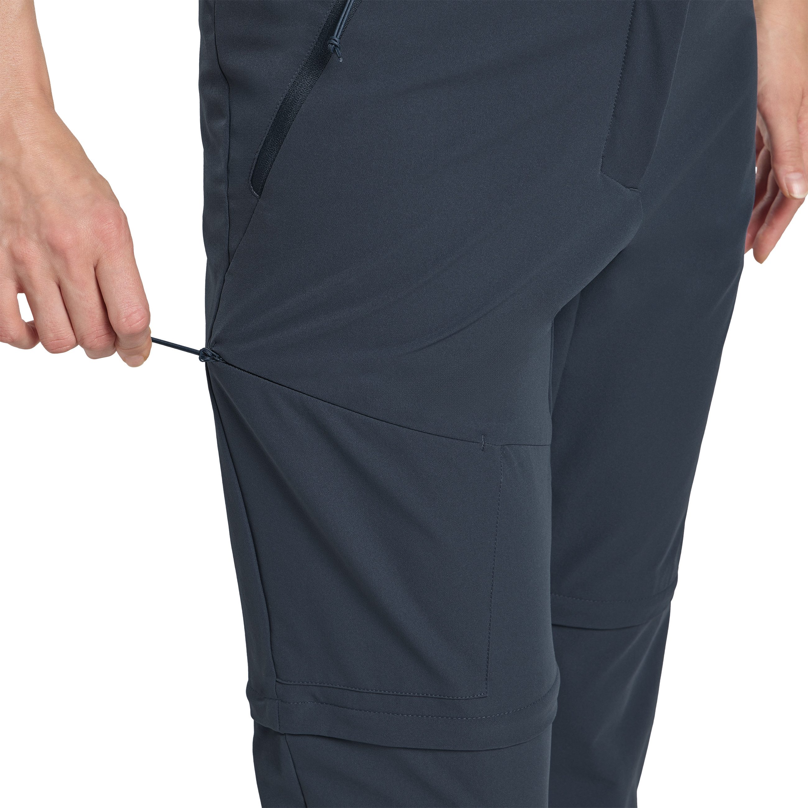 Jack Wolfskin Zip-off-Hose PICO TRAIL ZIP OFF PANTS W Atmungsaktiv & schnell trocknend & zwei Tragevarianten