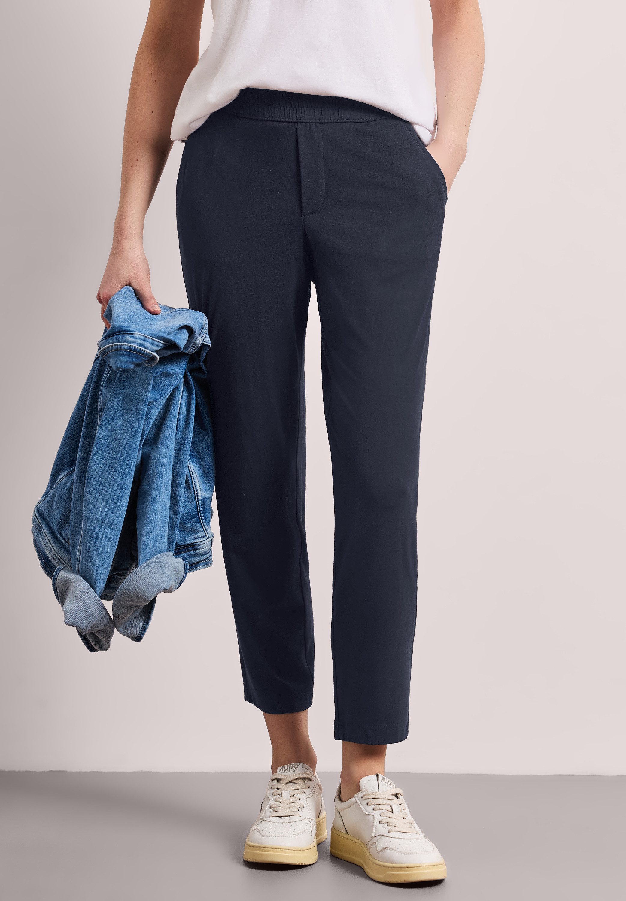 STREET ONE Stoffhose Middle Waist