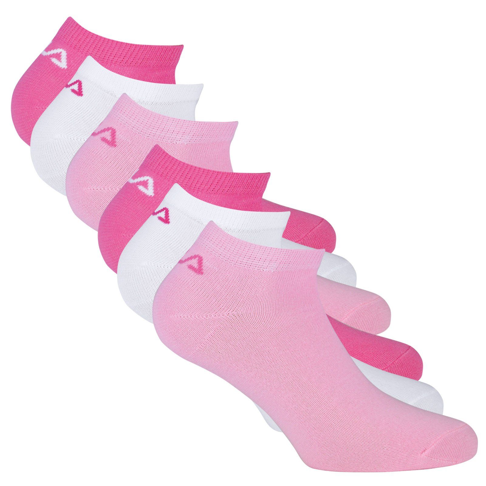 Panther - Sneaker Sneakersocken Socken, Invisible, Pack Pink kurze Fila Unisex 6er