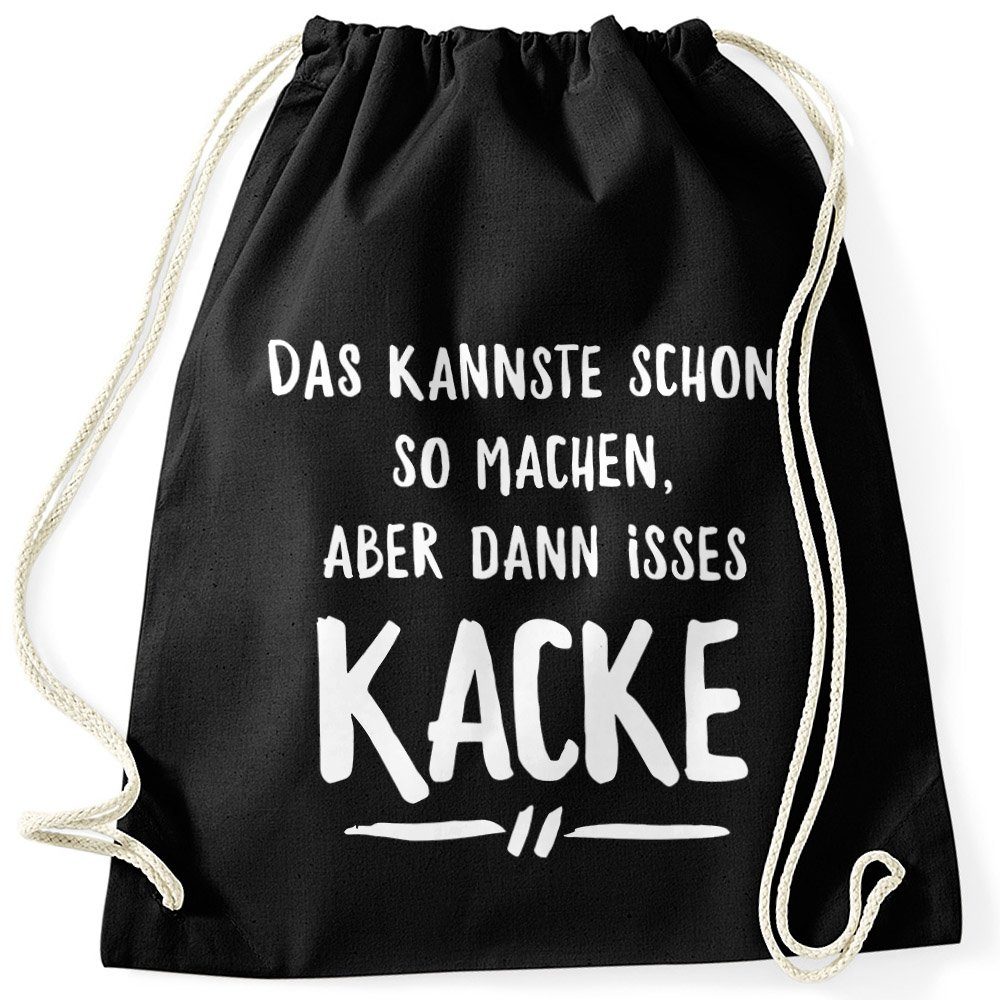 MoonWorks Turnbeutel »Turnbeutel mit Spruch Das kannste schon so machen
