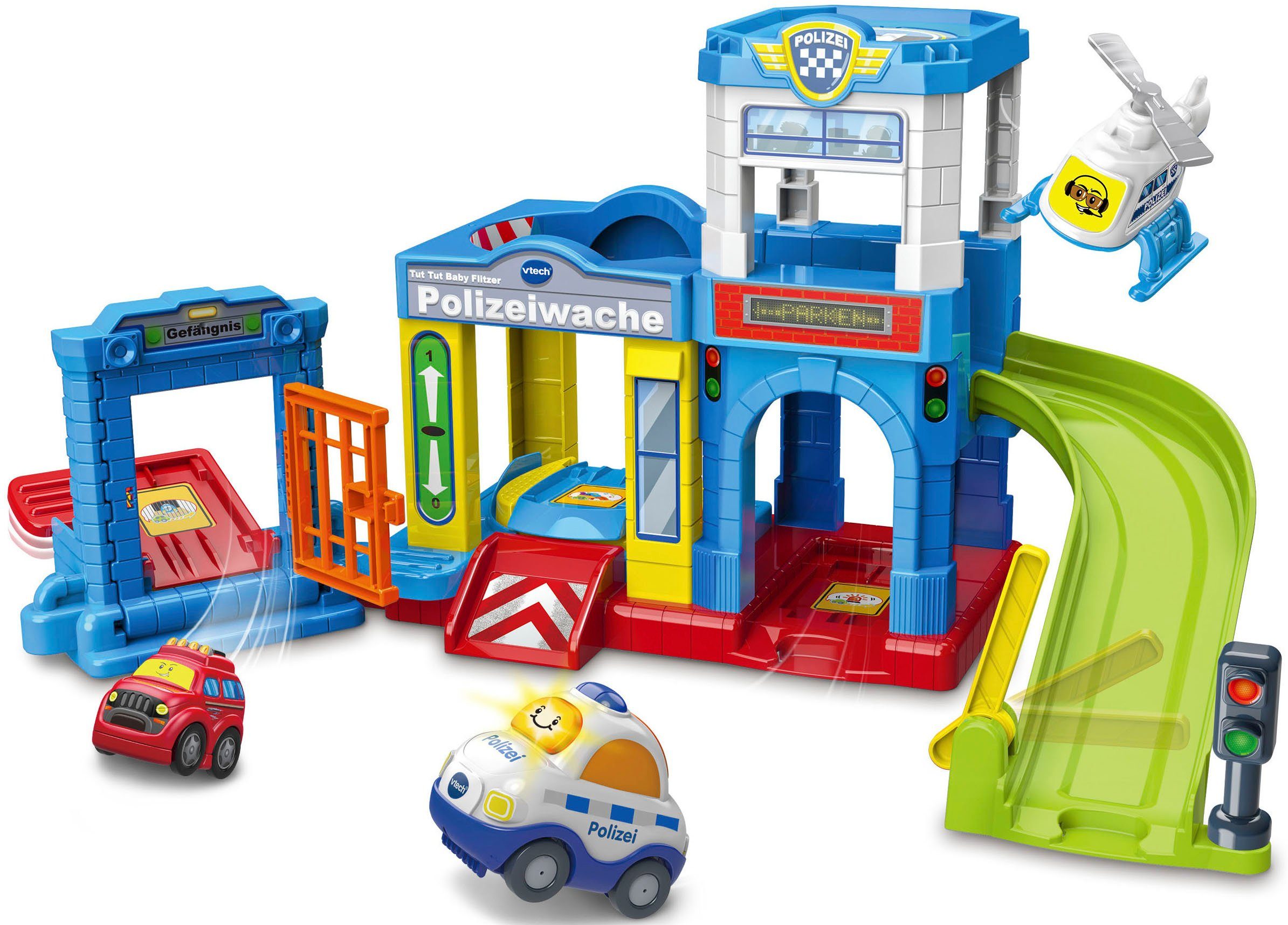 Vtech® Spiel-Polizeistation Tut Tut Baby Flitzer, Polizeiwache