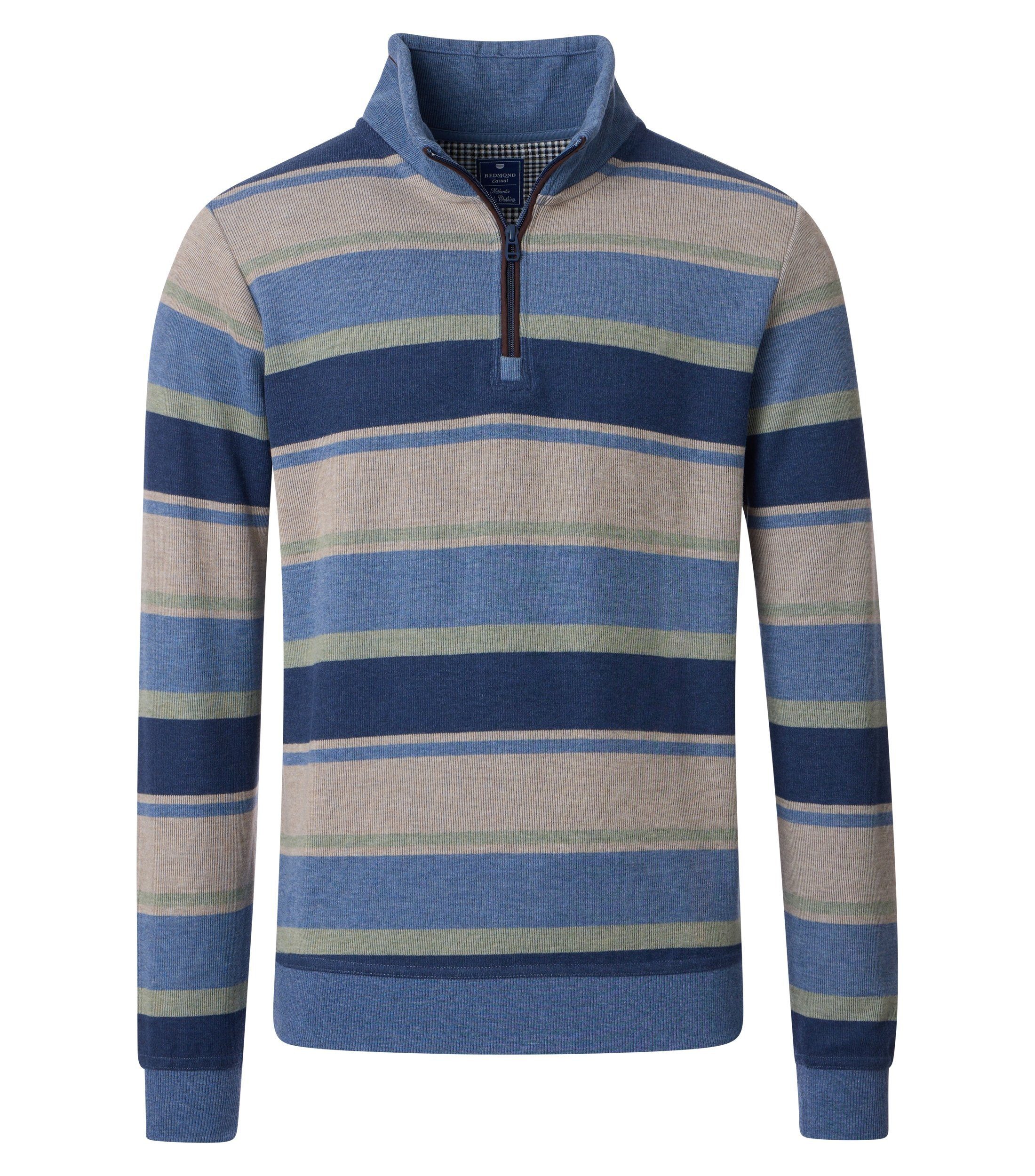 Sweatshirt gestreift