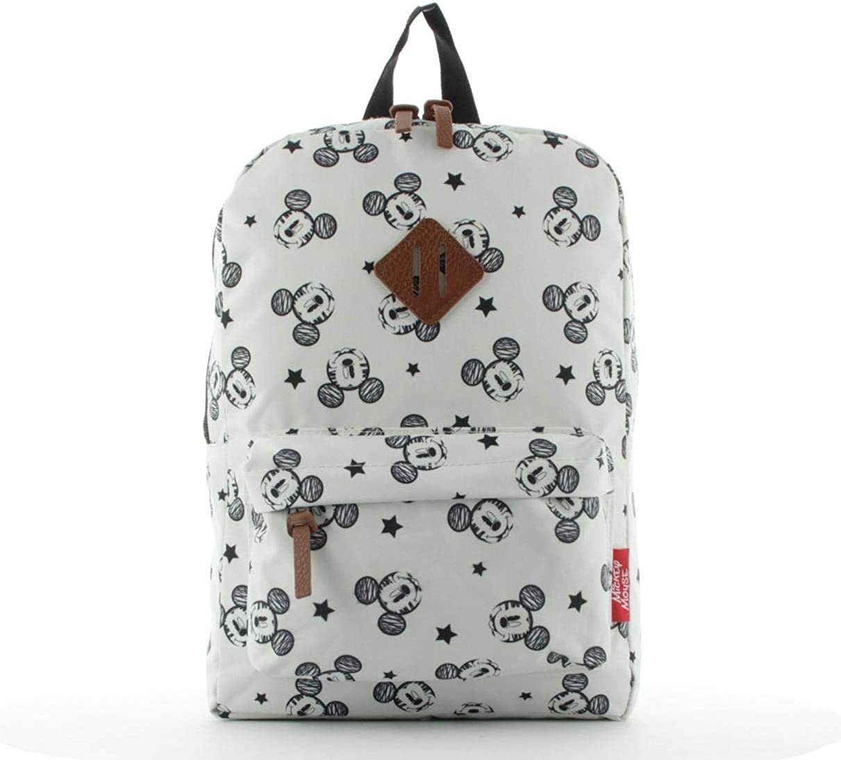 Disney Mickey Mouse Kinderrucksack »Micky Maus Rucksack weiß, 44 cm, 25x32«