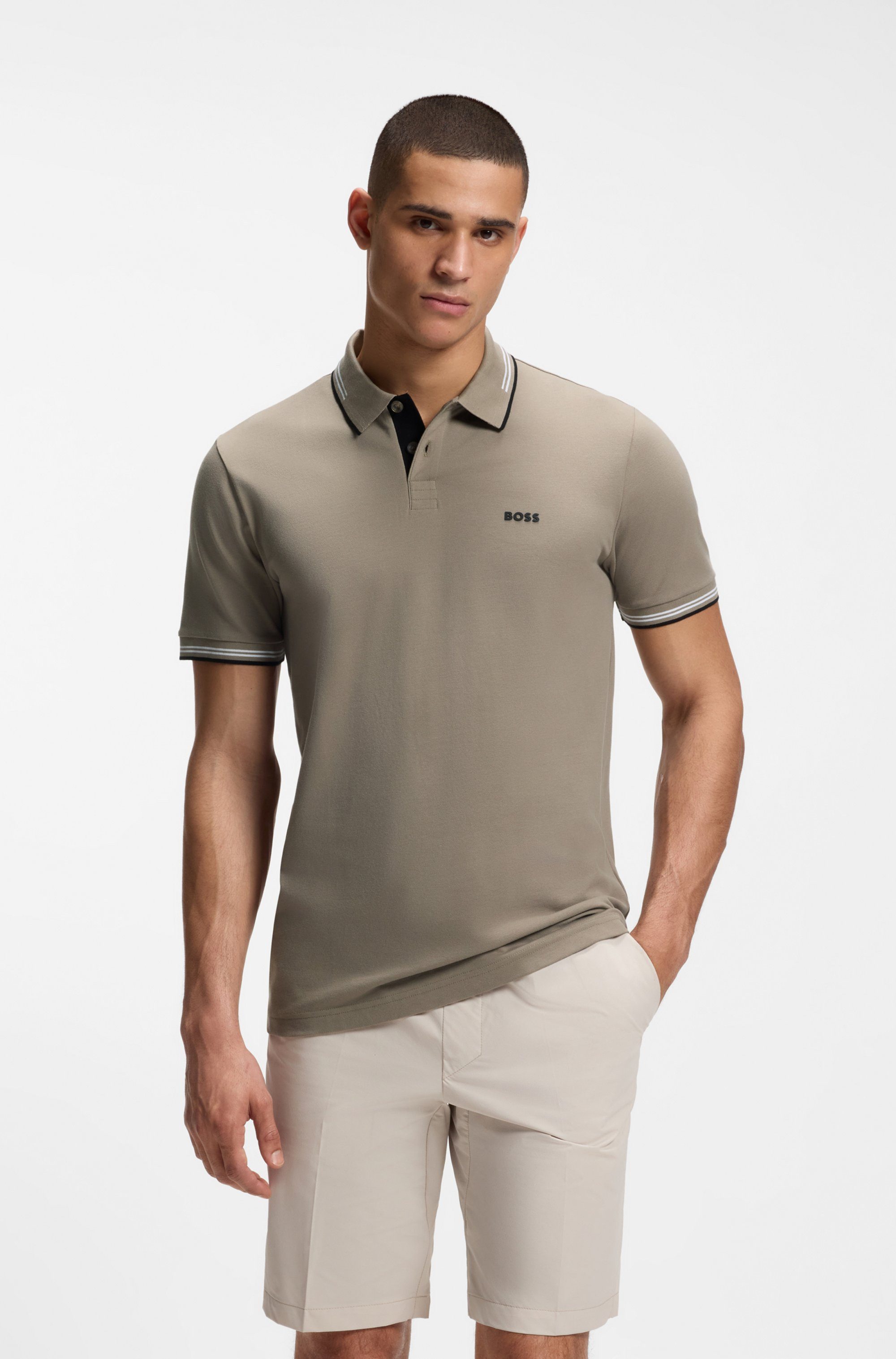 BOSS GREEN Poloshirt Paul mit Polokragen günstig online kaufen