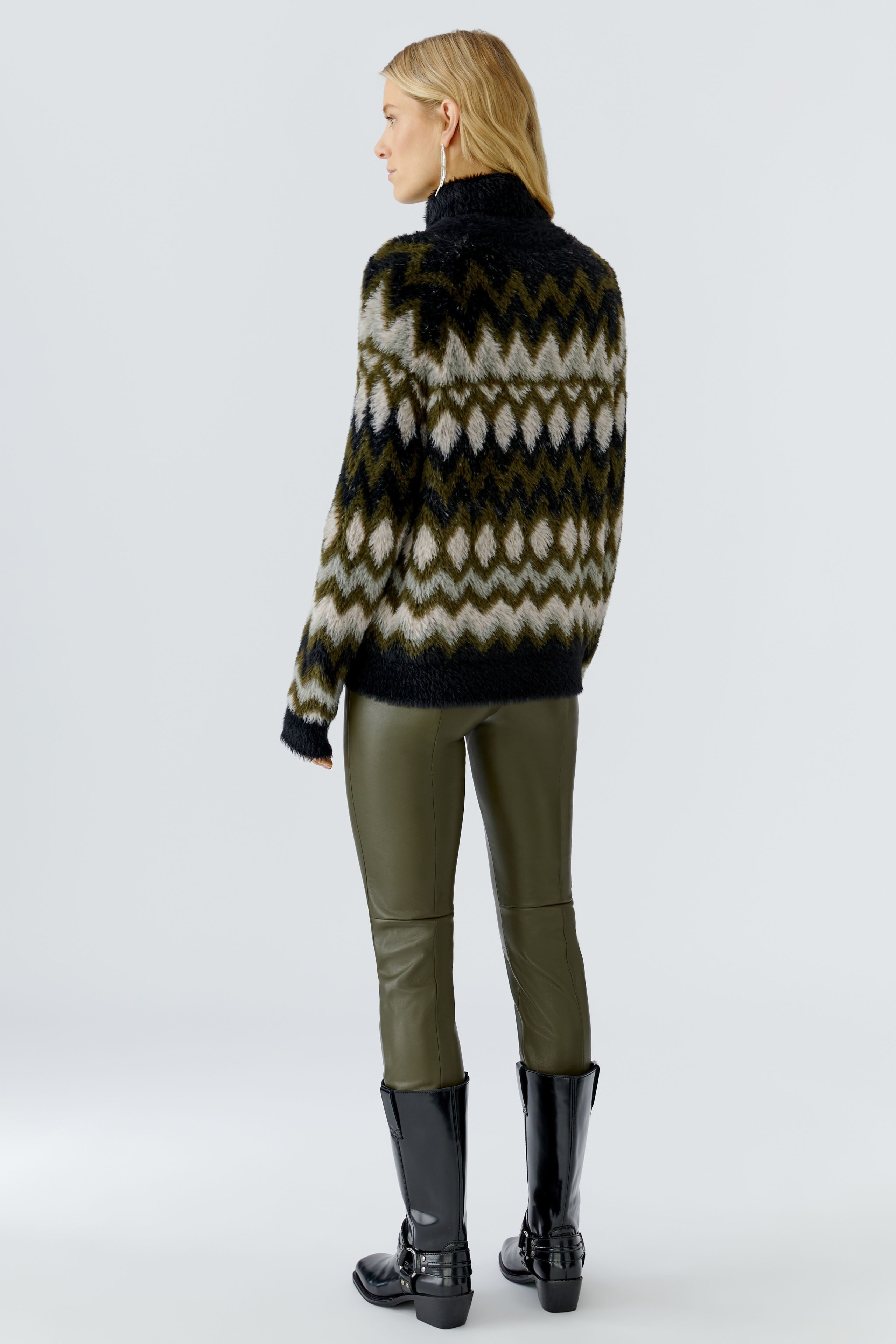 Oui Rollkragenpullover