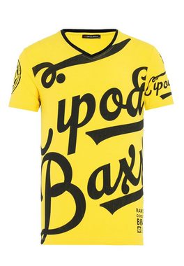 Cipo & Baxx T-Shirt CT635 mit coolem Marken-Frontprint