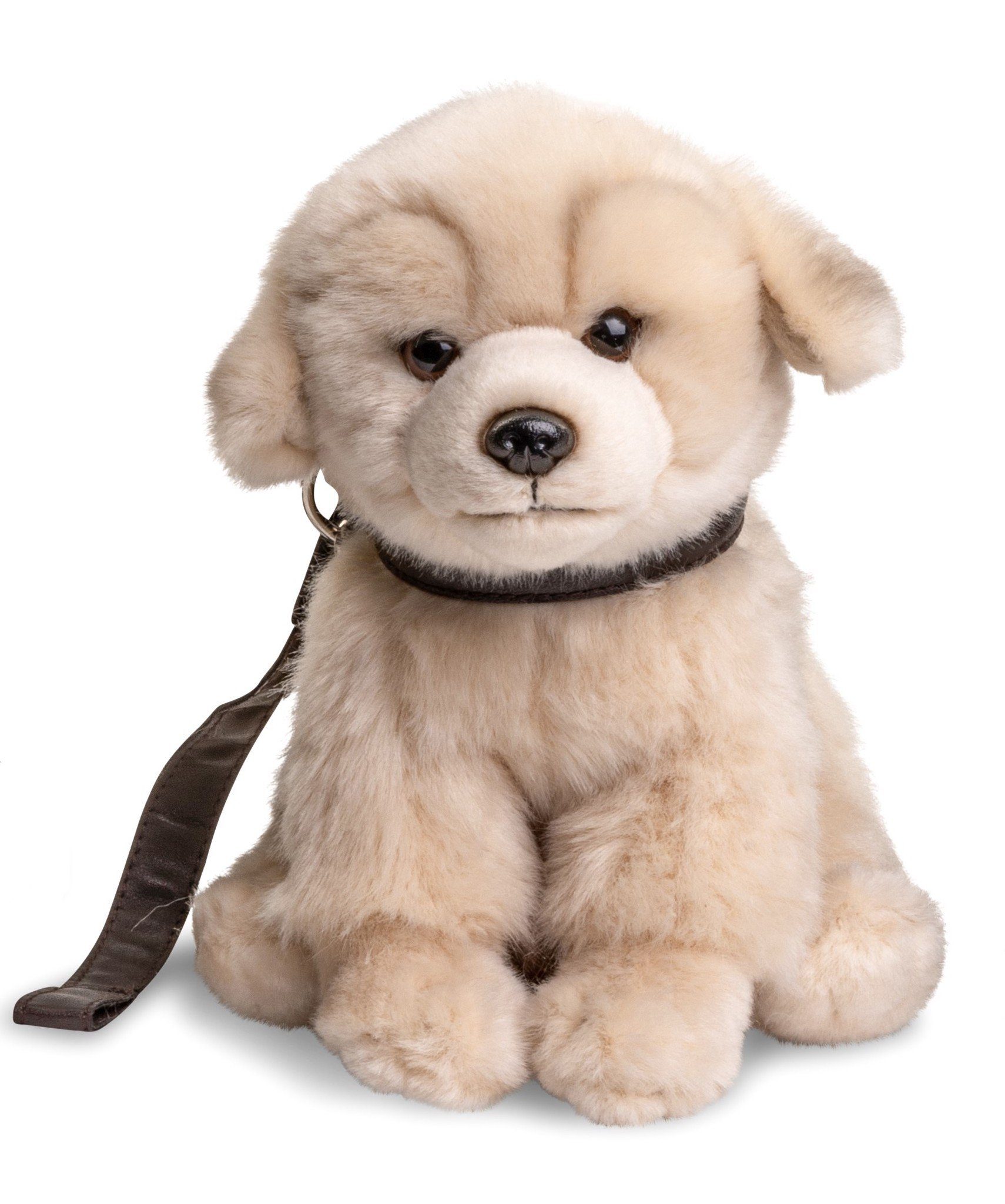 Uni-Toys Kuscheltier »Golden Retriever Welpe, sitzend, mit Leine - 18