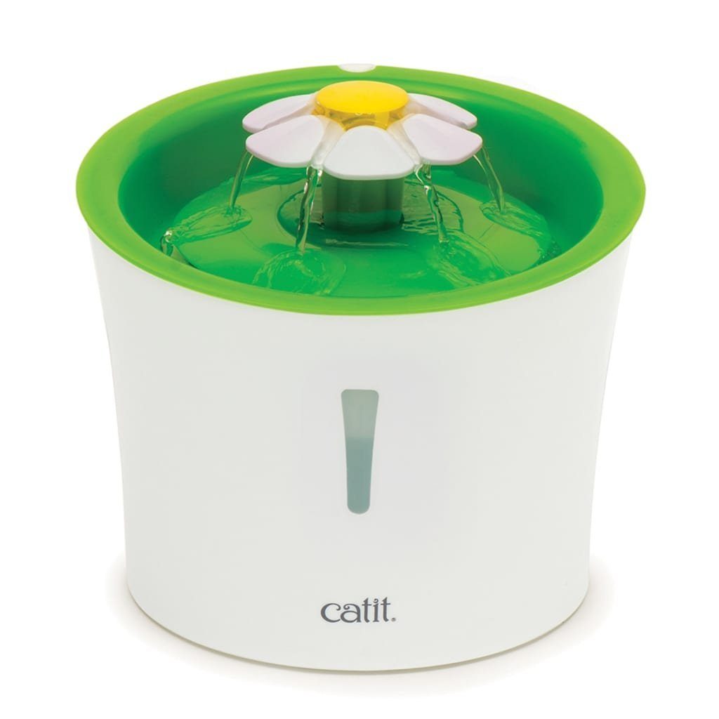 Futterspender Trinkbrunnen für Katzen Blumen-Design Senses 2.0 3 L
