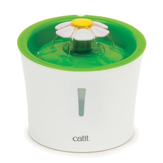 Catit Futterspender Trinkbrunnen für Katzen Blumen-Design Senses 2.0 3 L