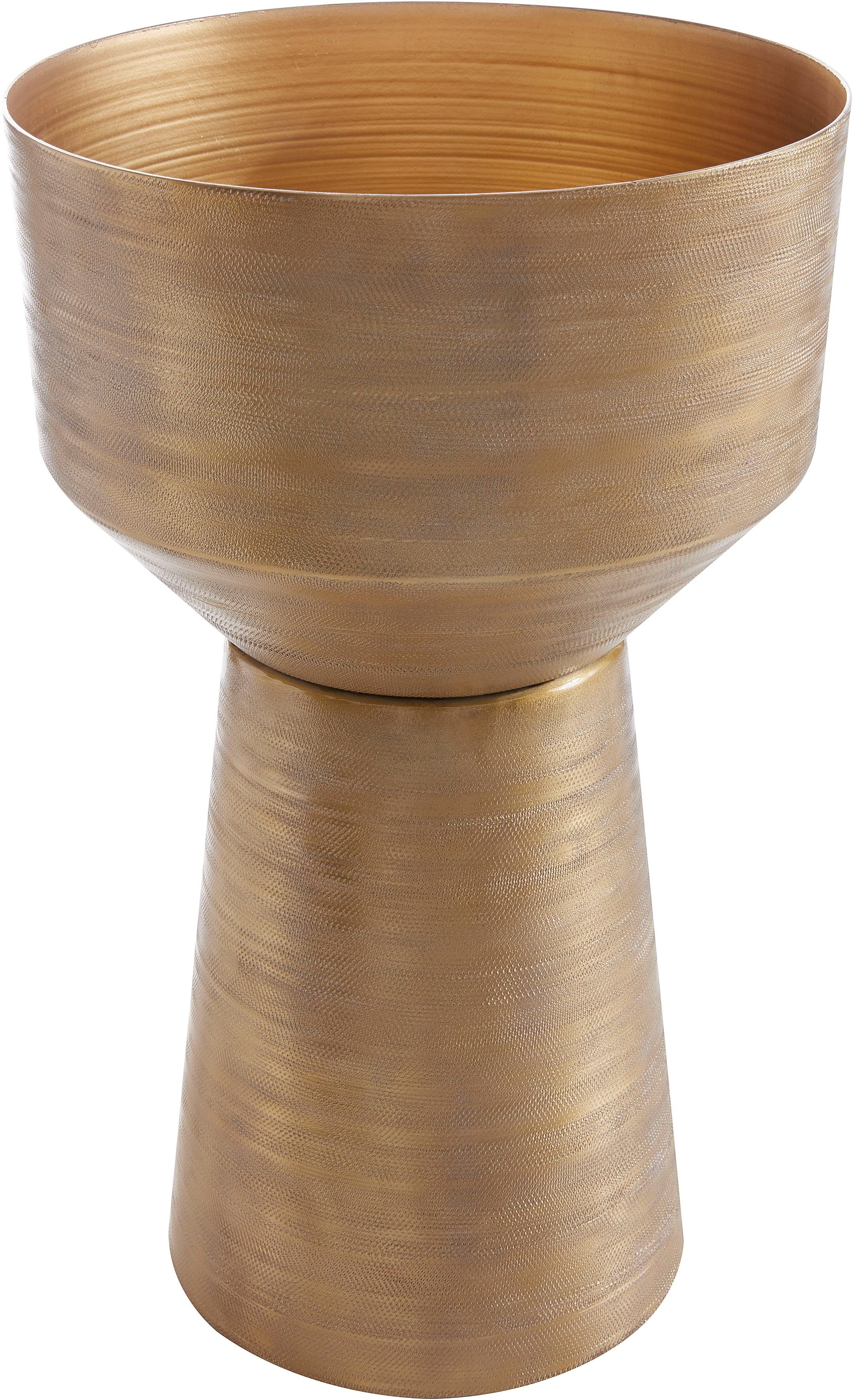 Leonique Pflanzkübel Kyleigh (1 Übertopf, St), gold