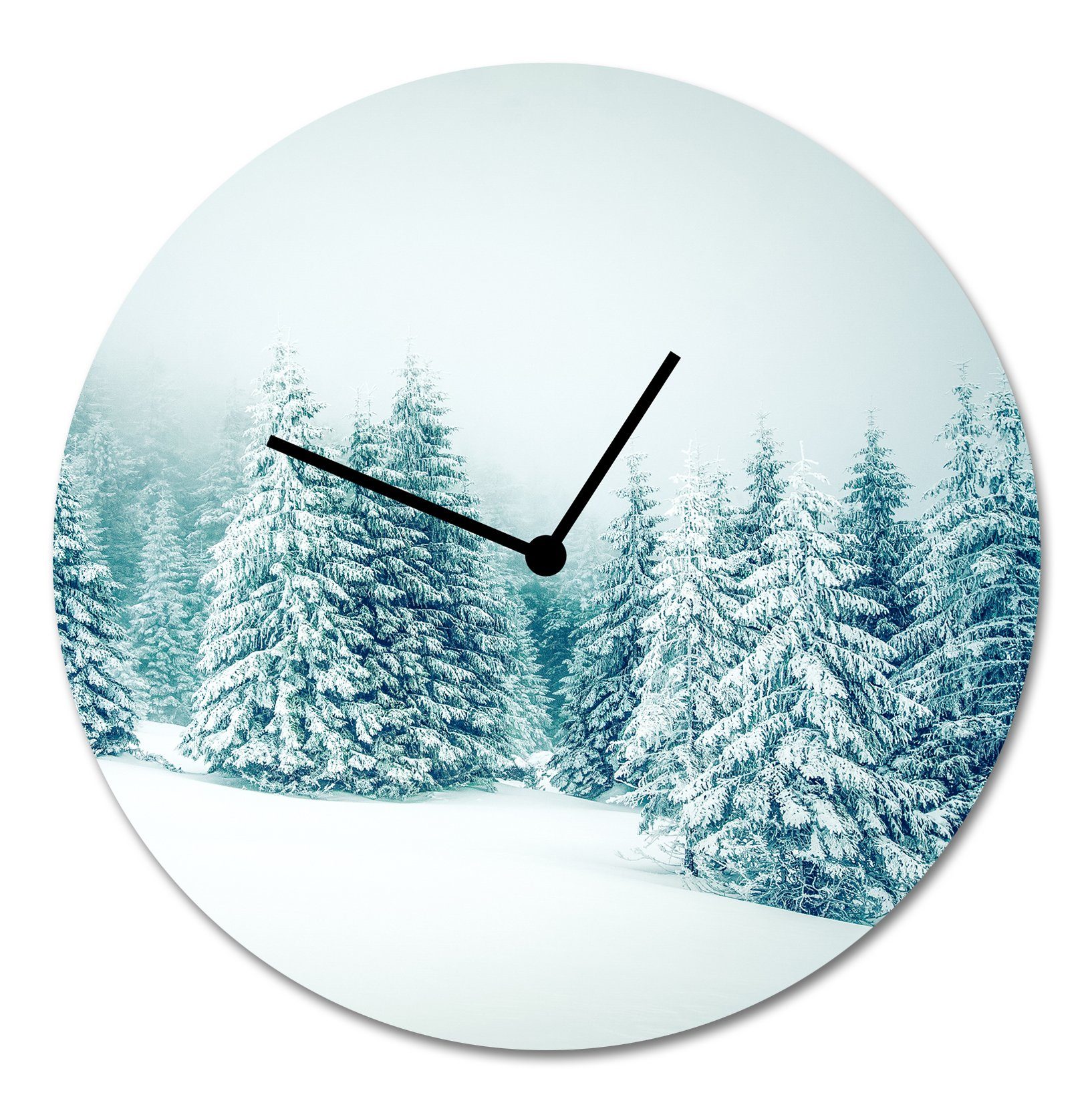 queence Wanduhr X-Mas Wanddeko Weihnachten Uhren Wanddeko