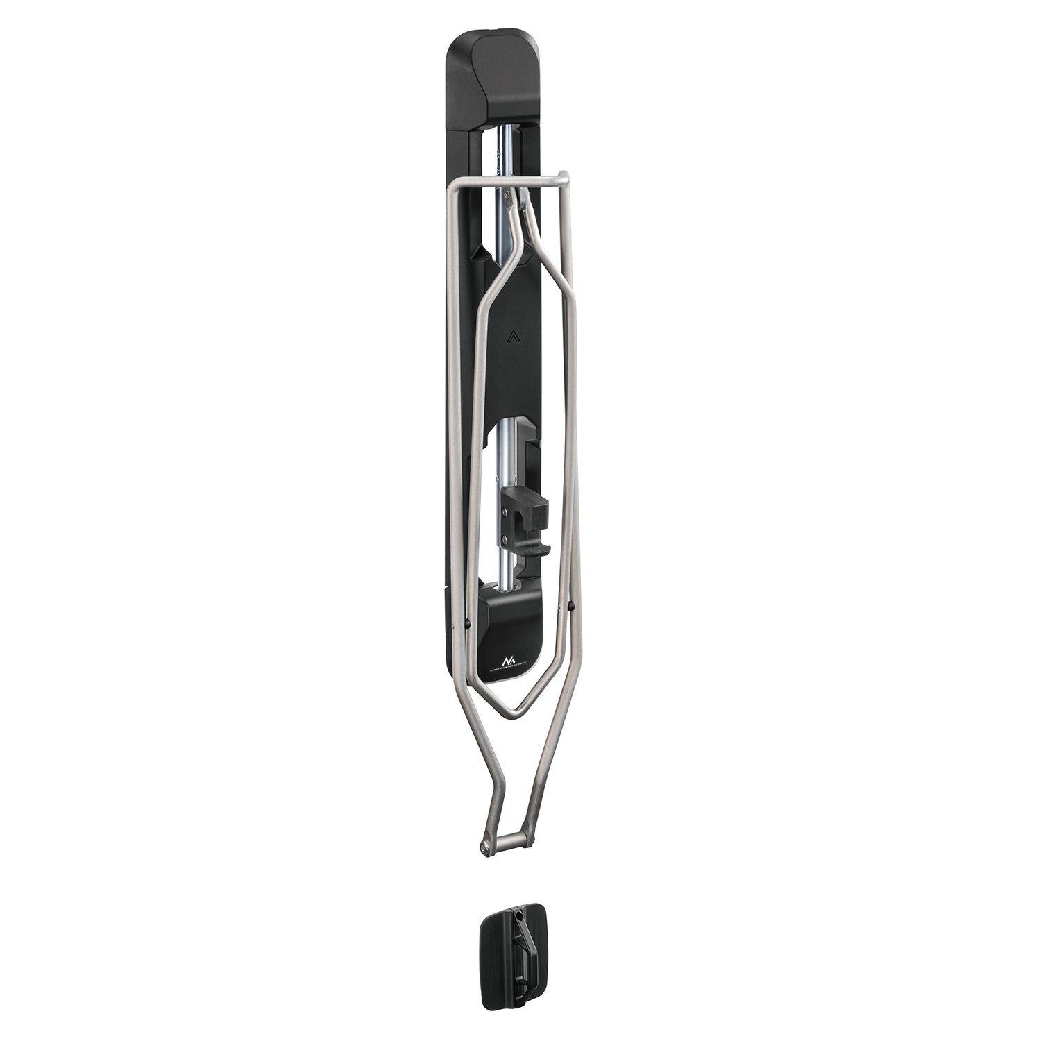 Maclean Fahrradwandhalterung MC-471 klappbarer Halter zur Wandmontage Fahrrad, Reifen & Werkstatt (1-tlg), 60° drehbar, platzsparende Fahrradaufbewahrung, bis 35kg