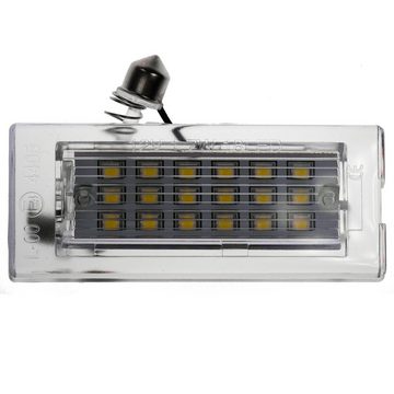 Vinstar KFZ-Ersatzleuchte LED Kennzeichenbeleuchtung E-geprüft für BMW, kompatibel mit: BMW E53 X5 1999-2006 / E83 X3 2003-2010