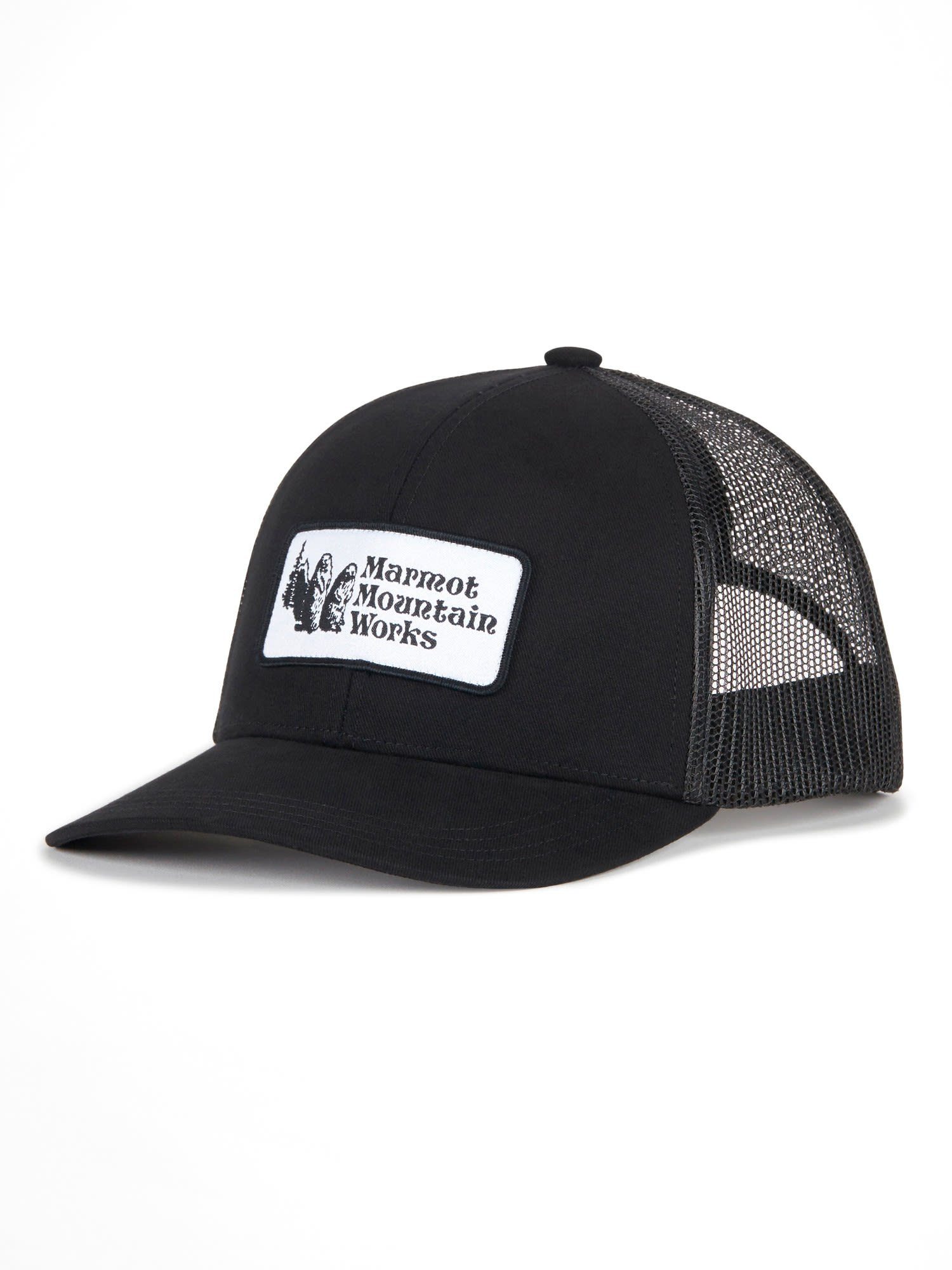 Marmot Beanie Marmot Retro Trucker Hat Accessoires Black