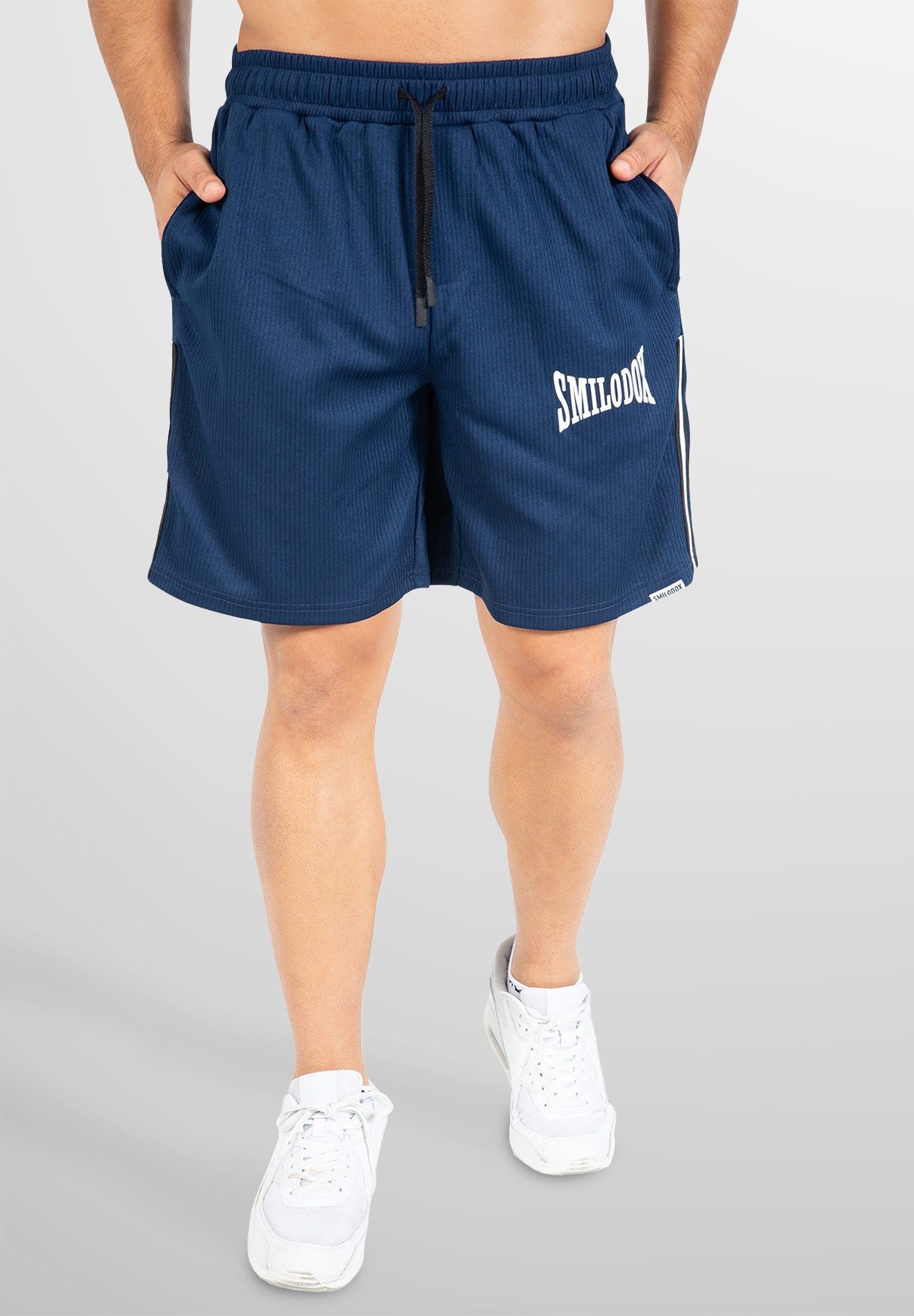 Smilodox Shorts Classic Ripp, Kurze Sporthose günstig online kaufen