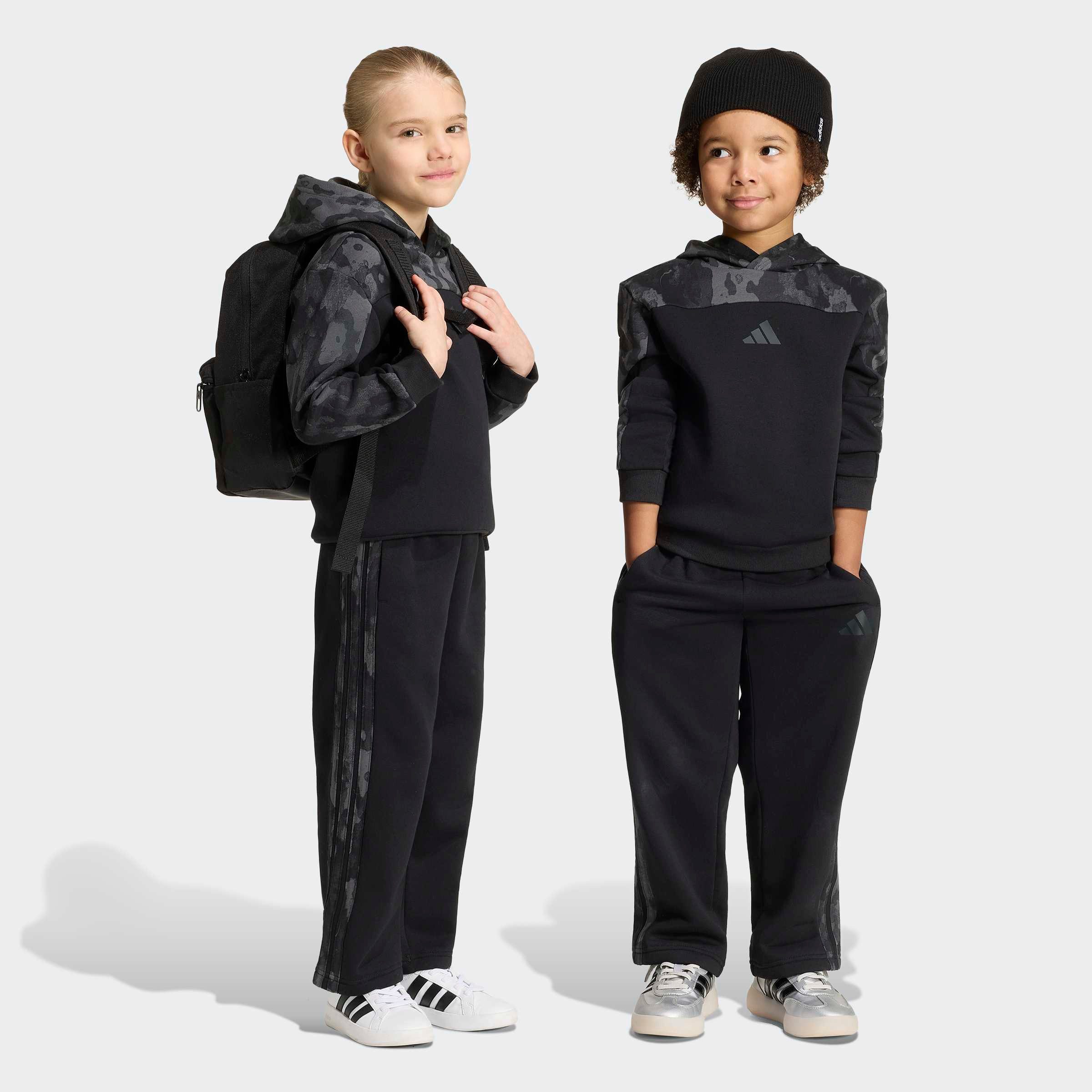 adidas Sportswear Trainingsanzug LK CAMO JOGGER (2-tlg), für Kinder, zweiteiliges Set, aus Baumwolle