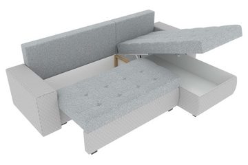 99rooms Ecksofa Miranda, L-Form, Eckcouch, Sofa, Sitzkomfort, mit Bettfunktion, mit Bettkasten, Modern Design