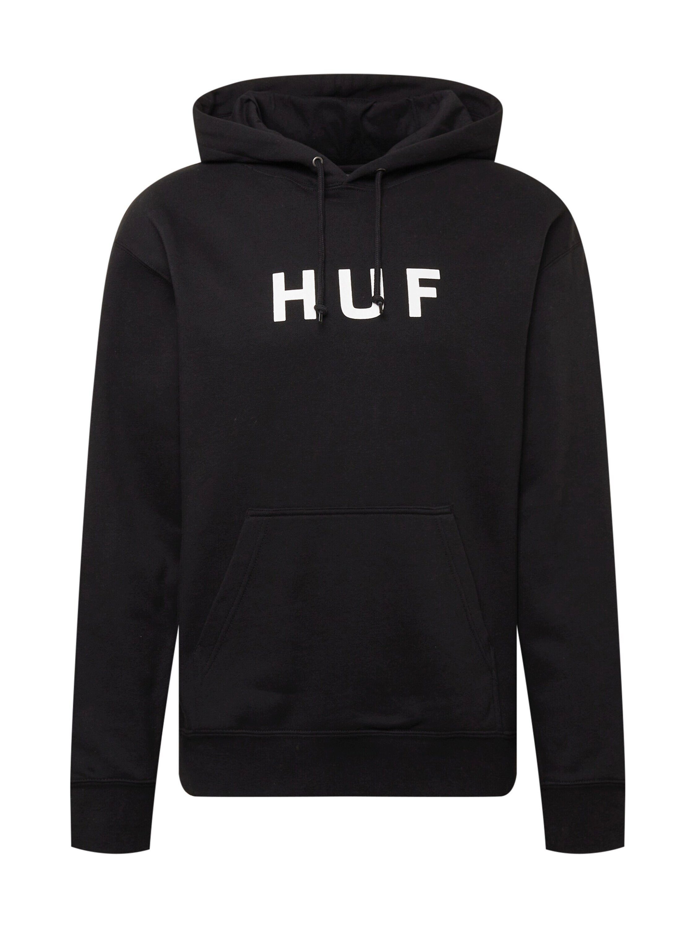 HUF Sweatshirt (1-tlg) Black
