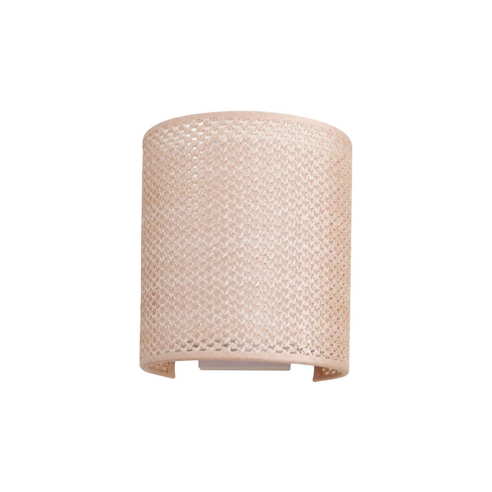 Lindby Wandleuchte Soula, Kunststoff Creme IP20, 1 x 15 W LED
