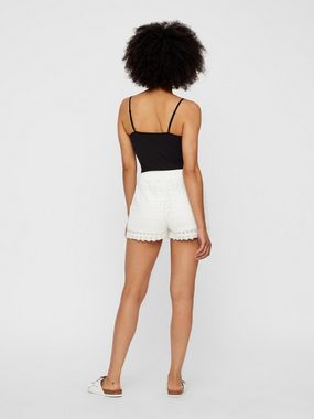 Vero Moda Shorts Honey (1-tlg) Spitze, Drapiert/gerafft