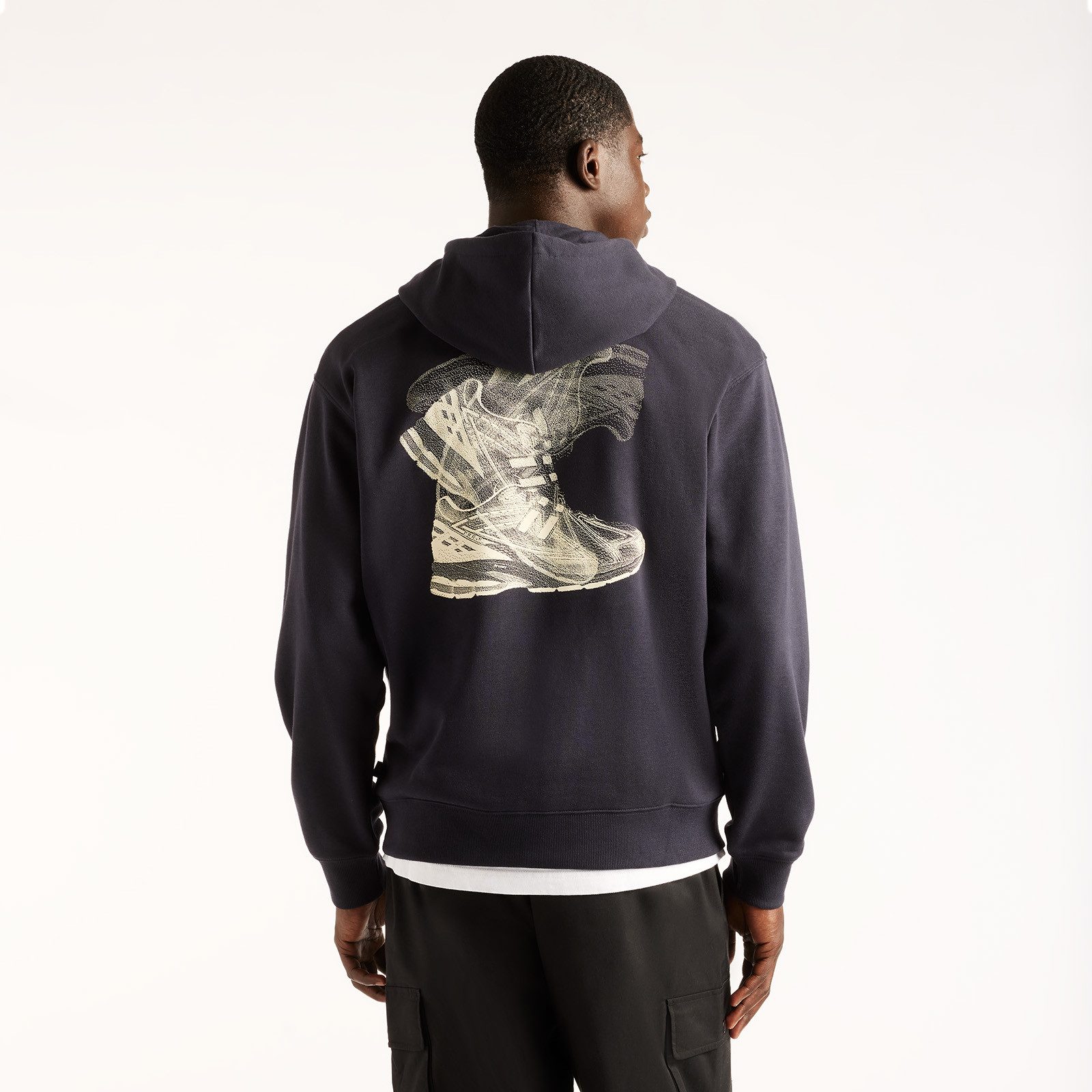 New Balance Kapuzensweatshirt FOGGY DAZE 1906 HOODIE aus Baumwolle und Polyester, sportlicher Stil