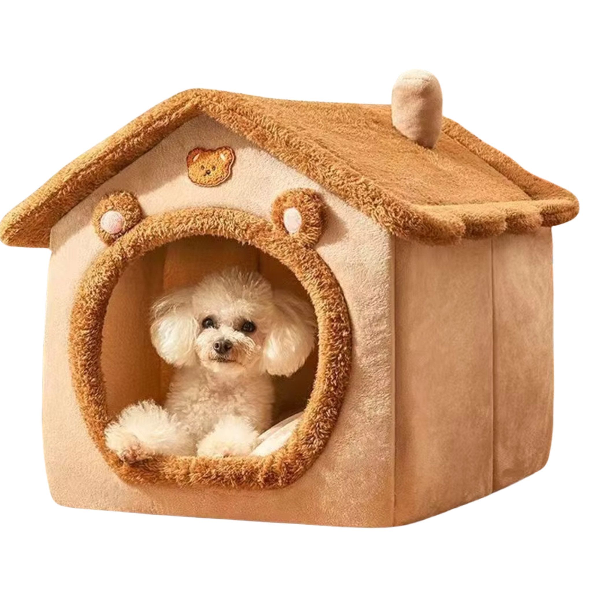 HS.SUPPLY Tierhaus Hundehaus, Katzenhaus, Tierhöhle, faltbare Hundehöhle, T günstig online kaufen