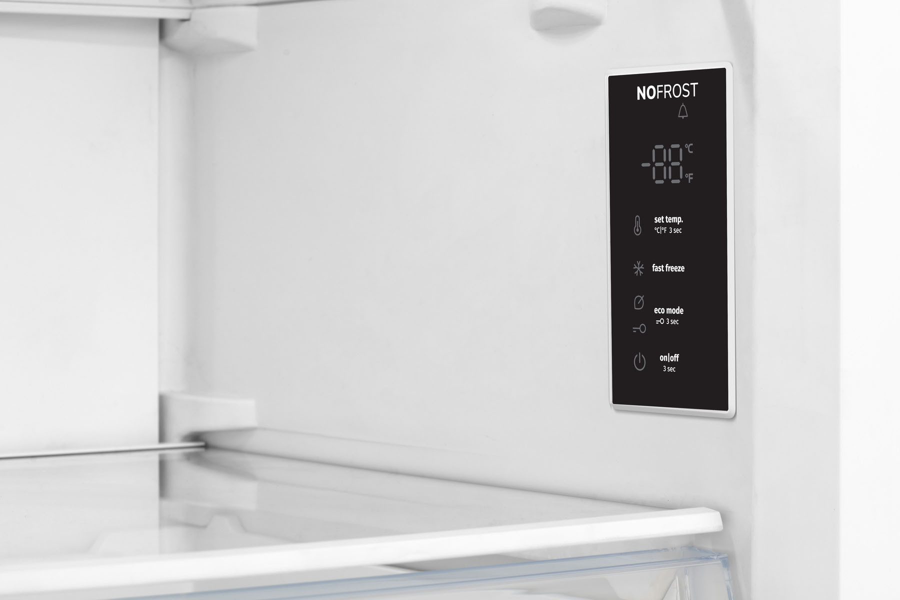 Hisense Gefrierschrank NoFrost FF3N229NEIC, 172 cm hoch, 59,5 cm breit, NoFrost - nie wieder abtauen, SuperFreeze Funktion – Bild 3 von 5