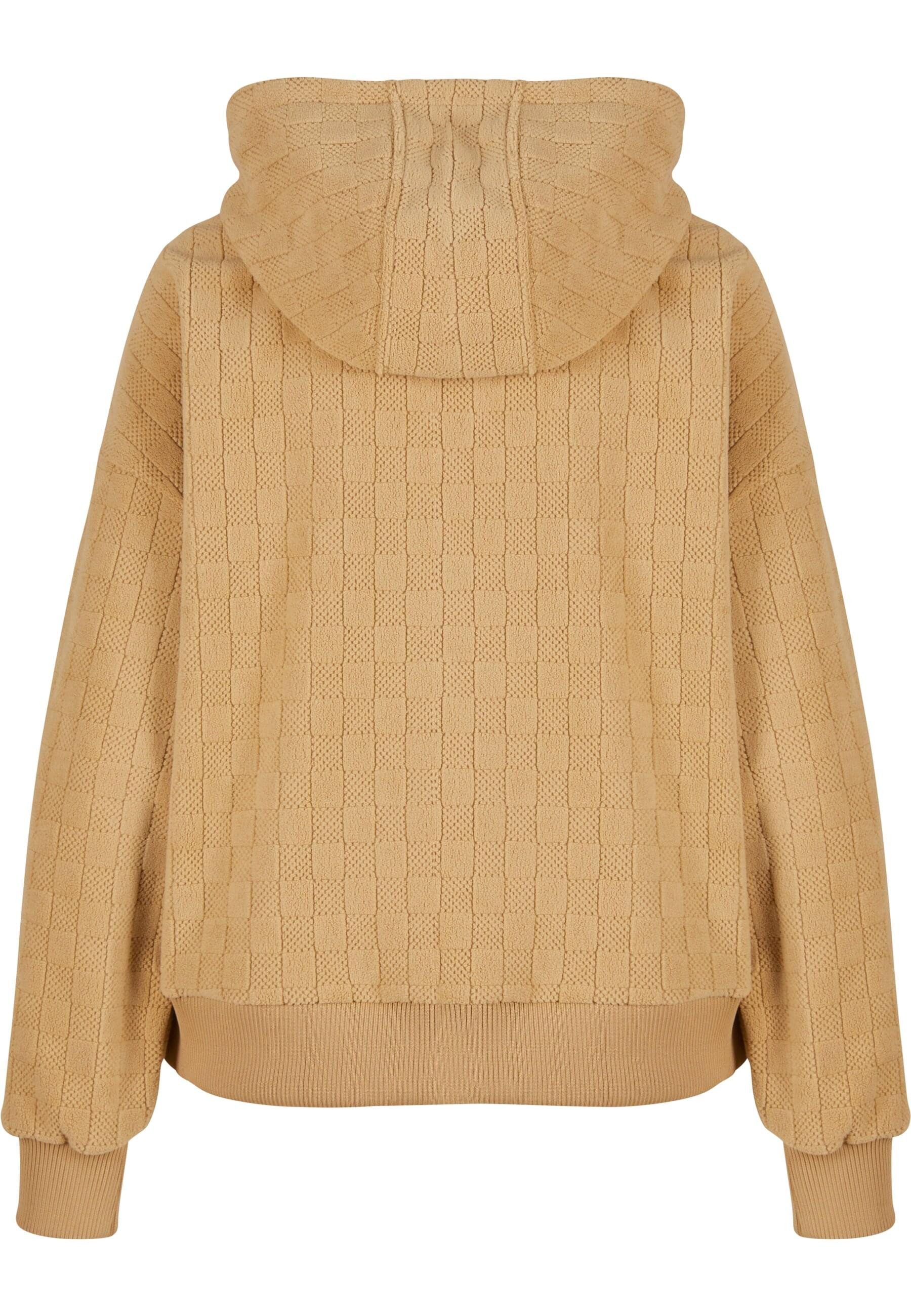 URBAN CLASSICS Kapuzenpullover Urban Classics Ladies Jacquard Velvet Oversi günstig online kaufen