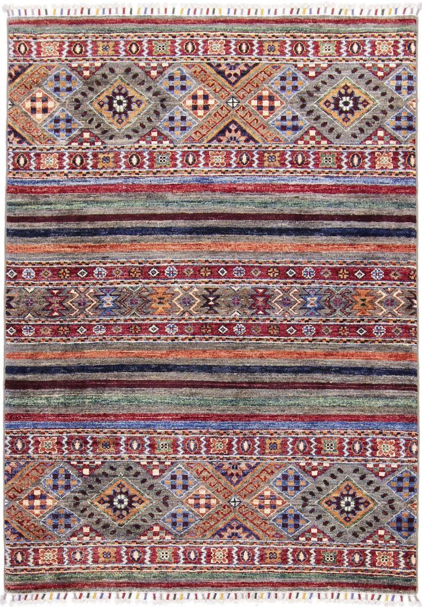 Orientteppich Arijana Shaal 107x153 Handgeknüpfter Orientteppich, Nain Trading, rechteckig, Höhe: 5 mm