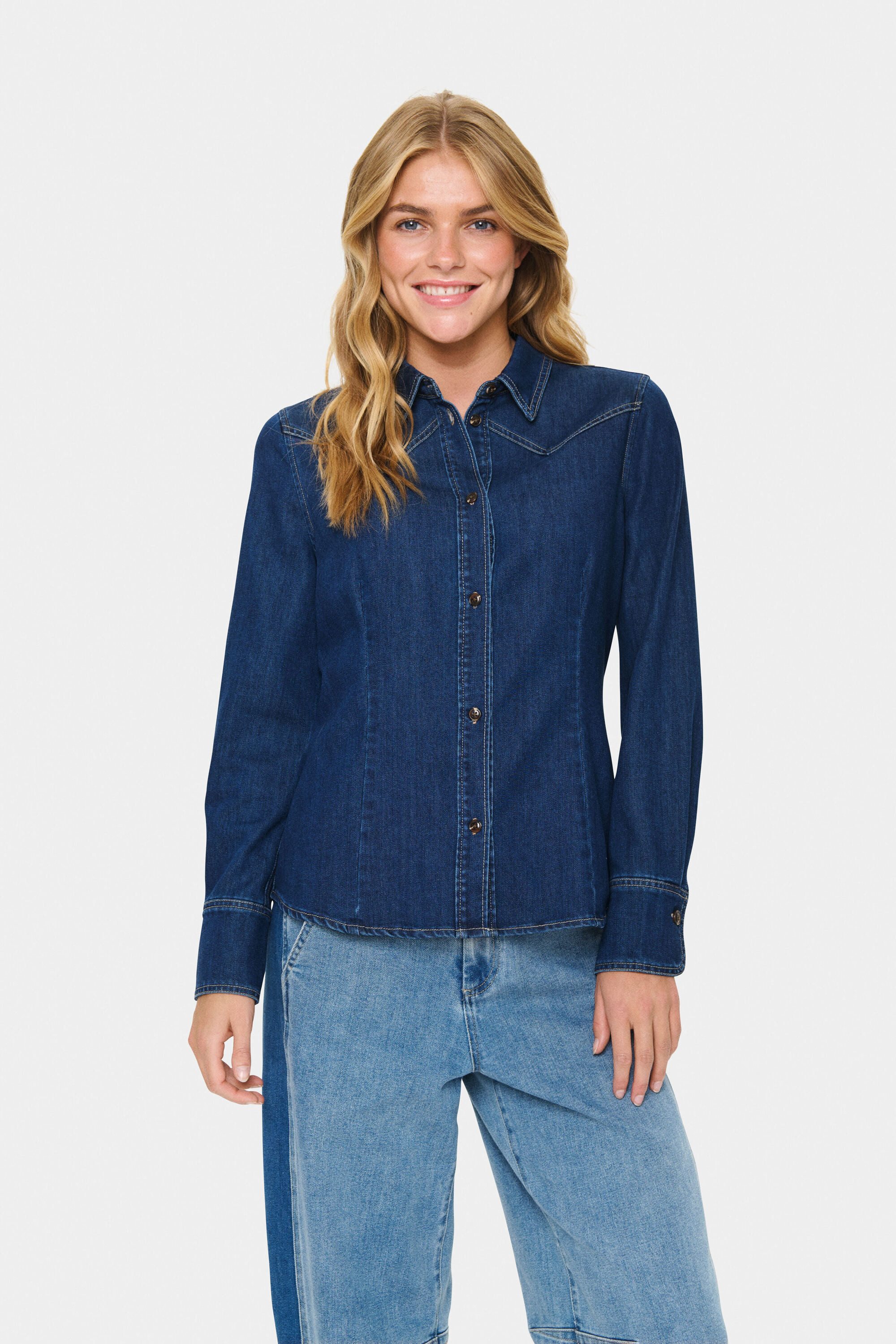 Saint Tropez Jeanshemd Jeanshemd MartheSZ