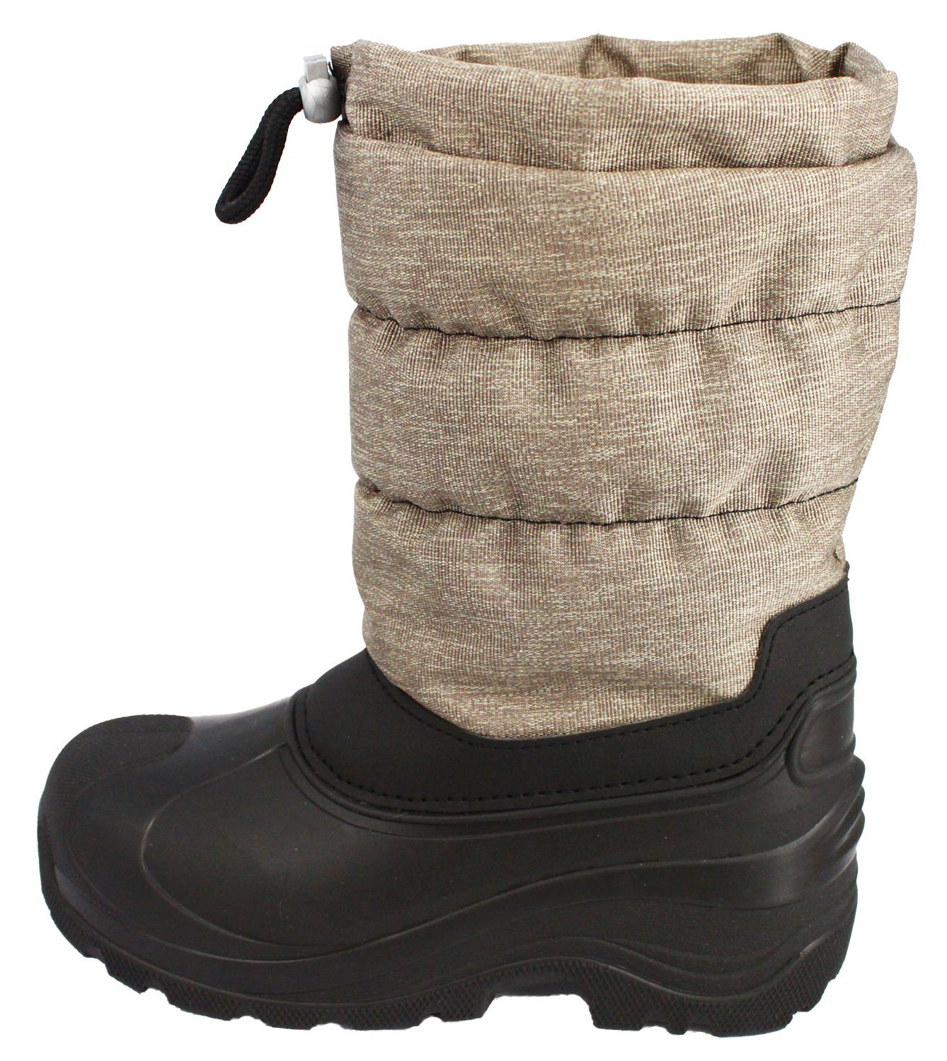Beck Winterstiefel Snowboots Gummistiefel (sehr warmes, flauschiges Futter, für warme Füße bei Kälte und Schnee) rutschfeste Laufsohle – Bild 3 von 5