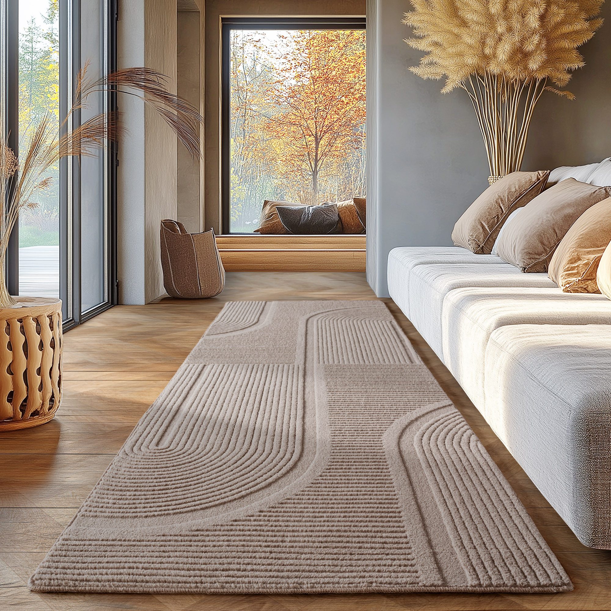 SIMPEX24 Designteppich Unicolor - Einfarbig, Rechteckig, günstig online kaufen