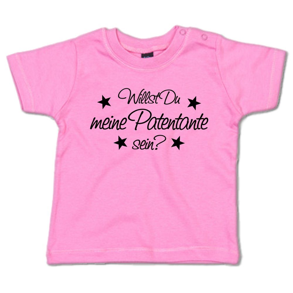 Ggraphics TShirt Willst Du meine Patentante sein? Baby TShirt, mit