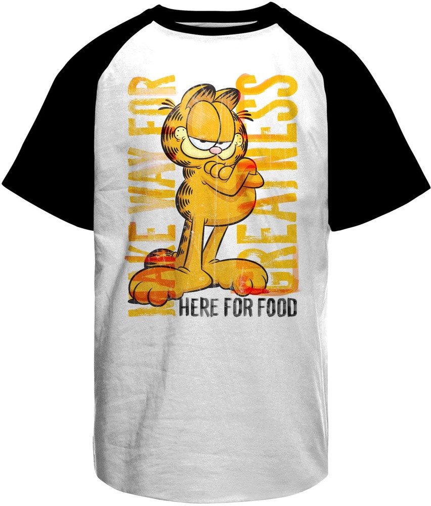 Garfield T-Shirt Make Way For Greatness Baseball T-Shirt