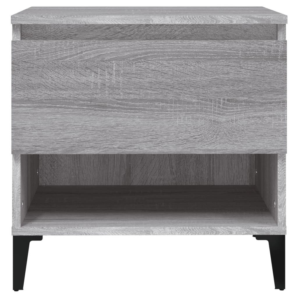 Sonoma Beistelltisch furnicato (1-St) 50x46x50 Grau Holzwerkstoff cm