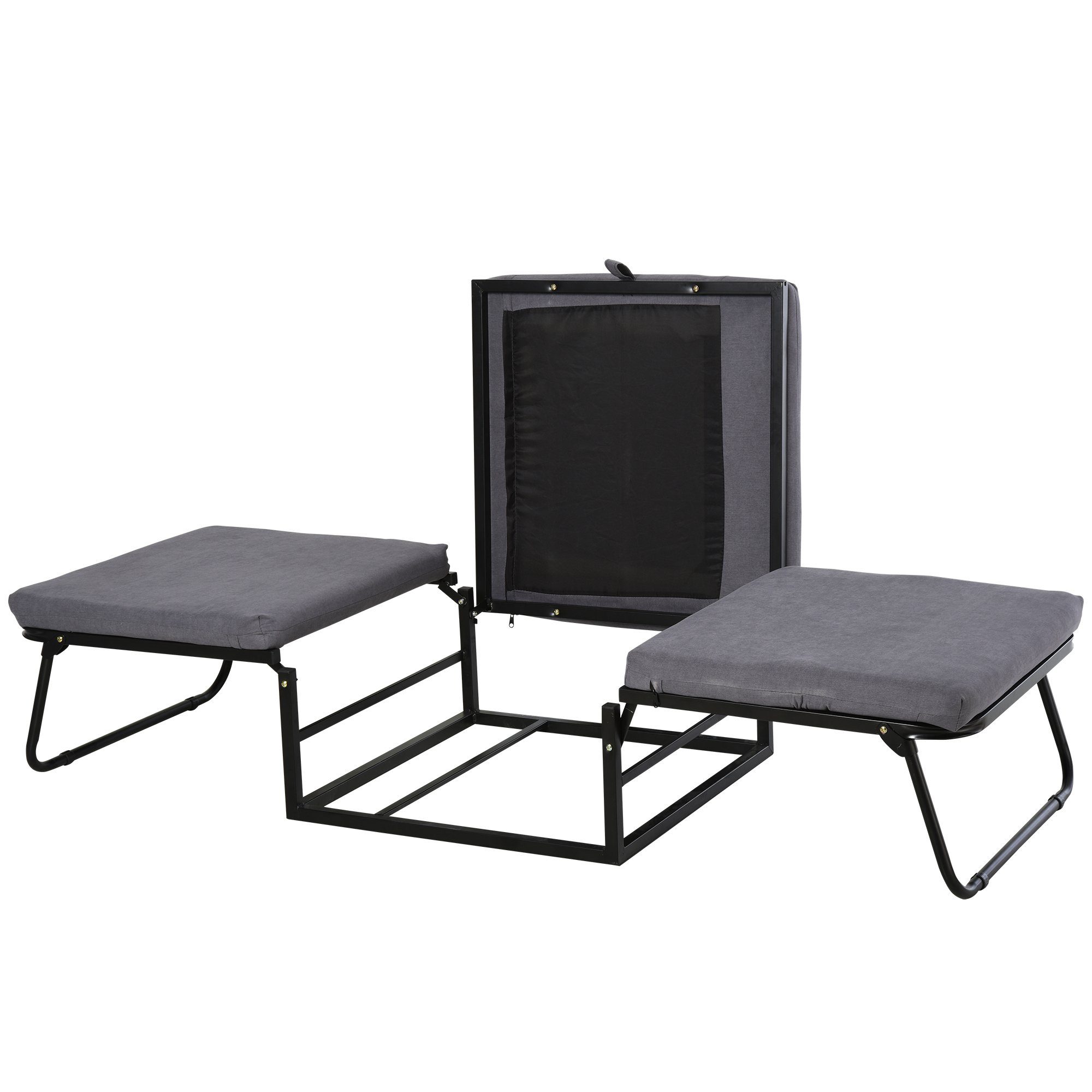 HOMCOM Gästebett 2-in-1 Schlafsofa auch als günstig online kaufen